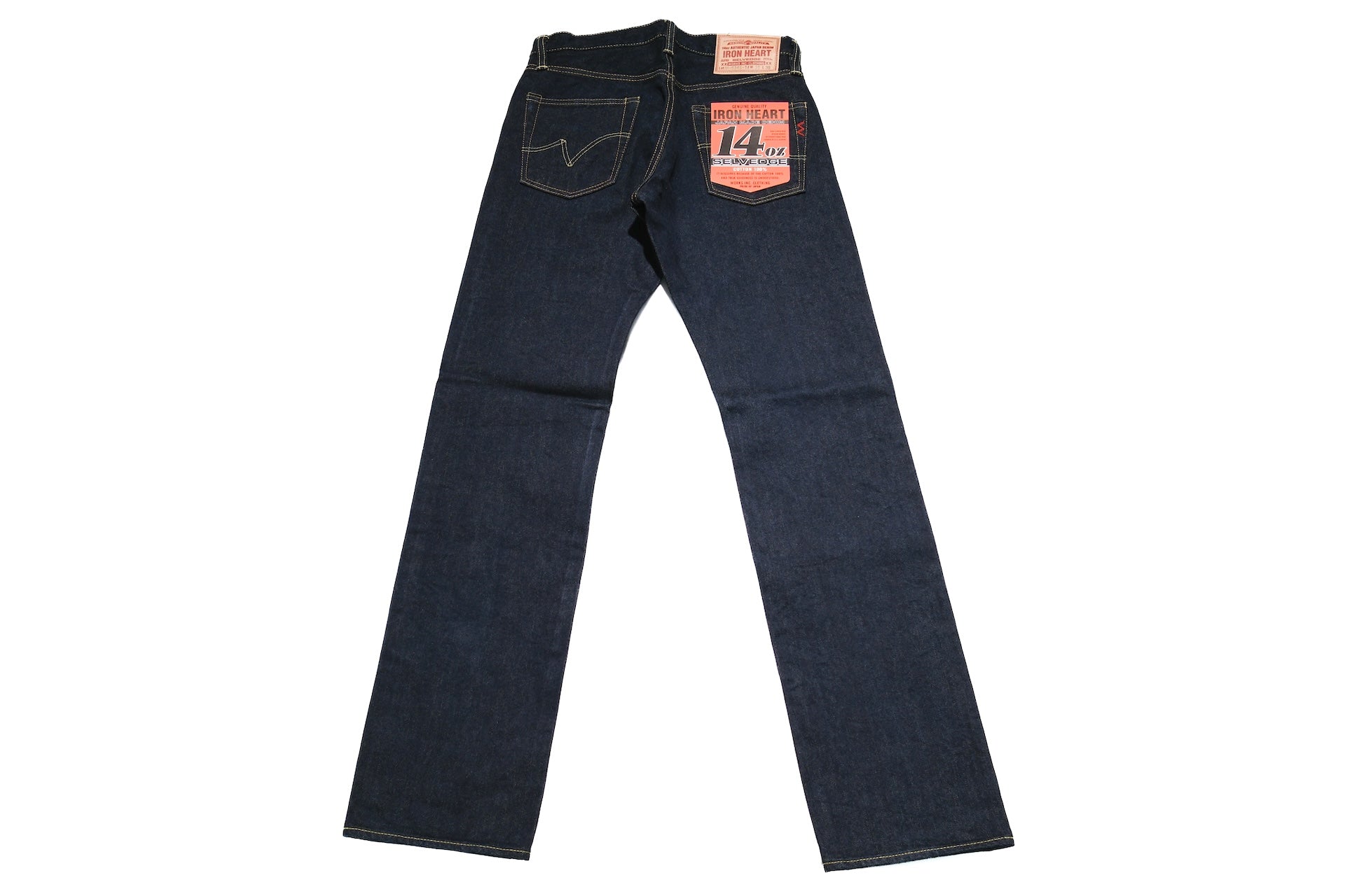 Iron Heart 634S-142 14oz "Signature" Denim (Classic Straight Fit)