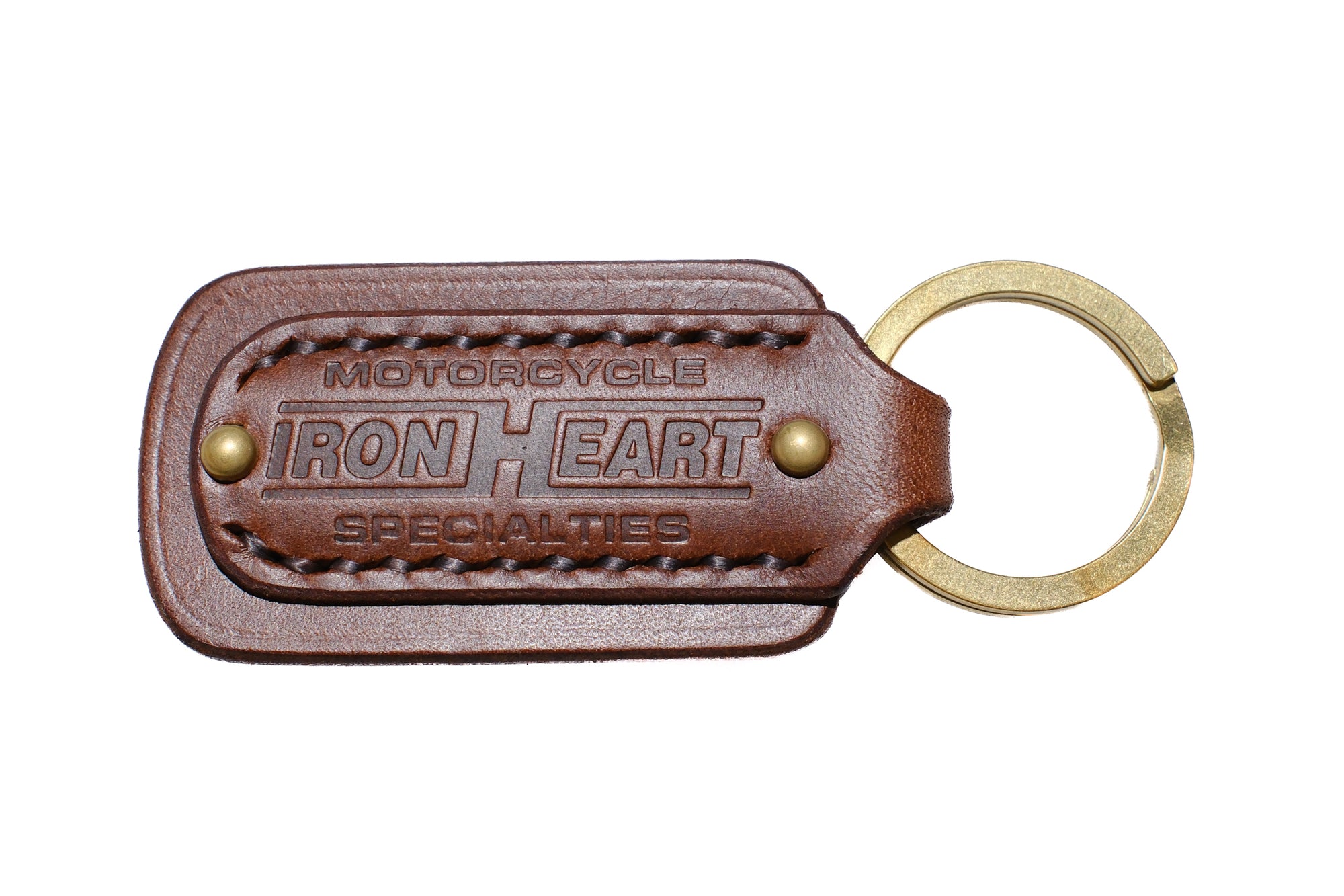 Iron Heart Buffalo Leather Key Fob