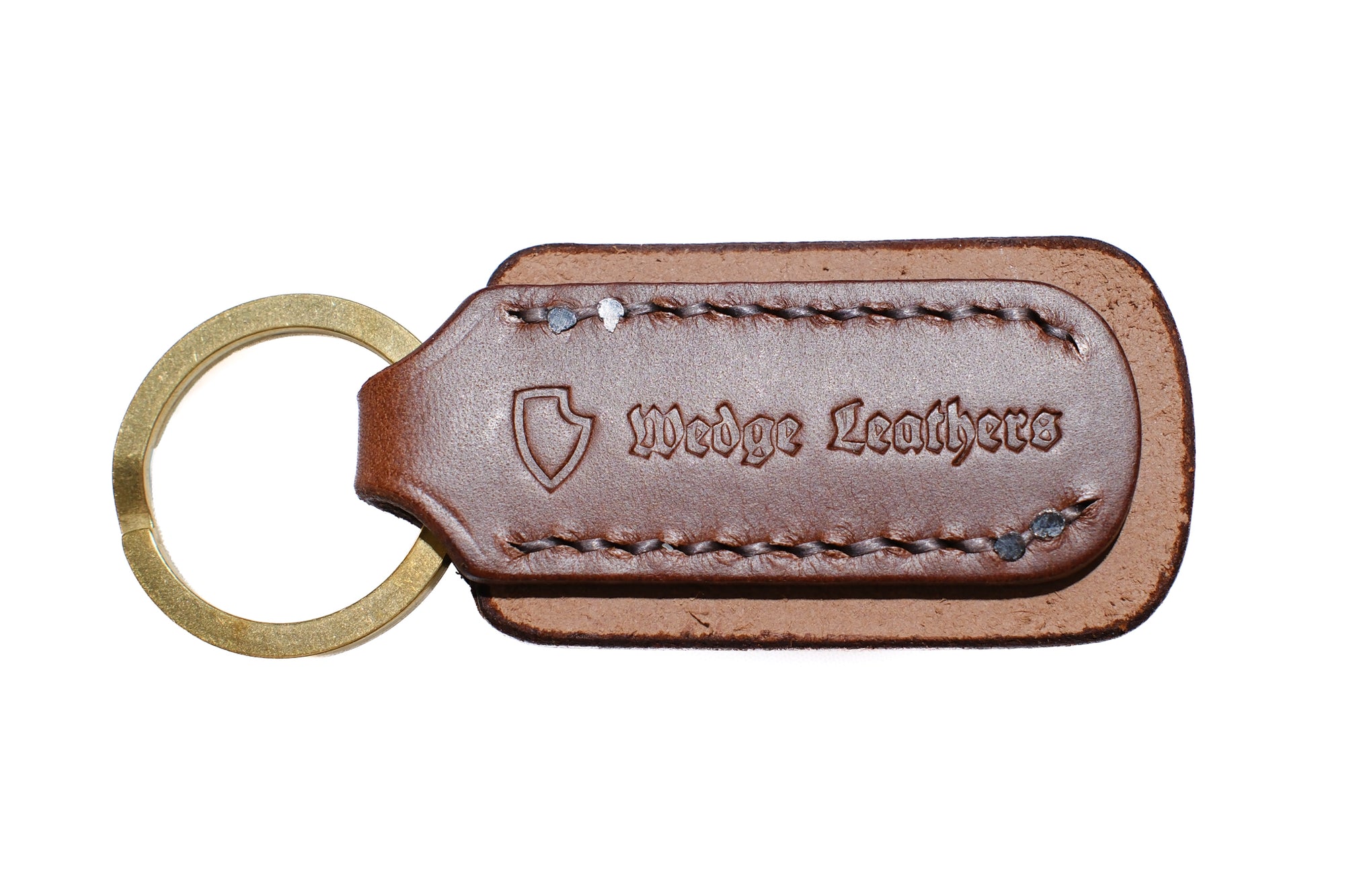 Iron Heart Buffalo Leather Key Fob
