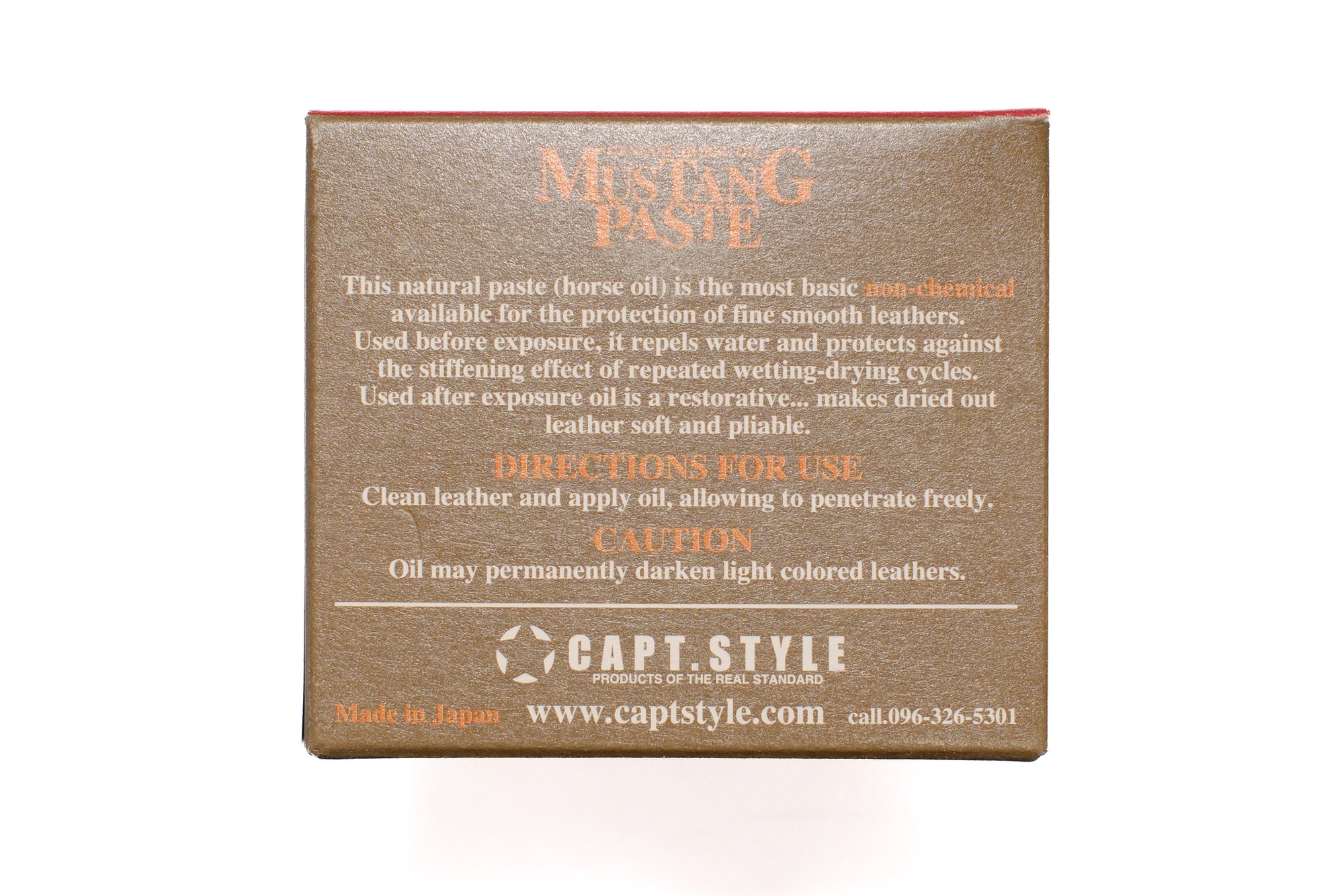 Mustang Paste Horse oil