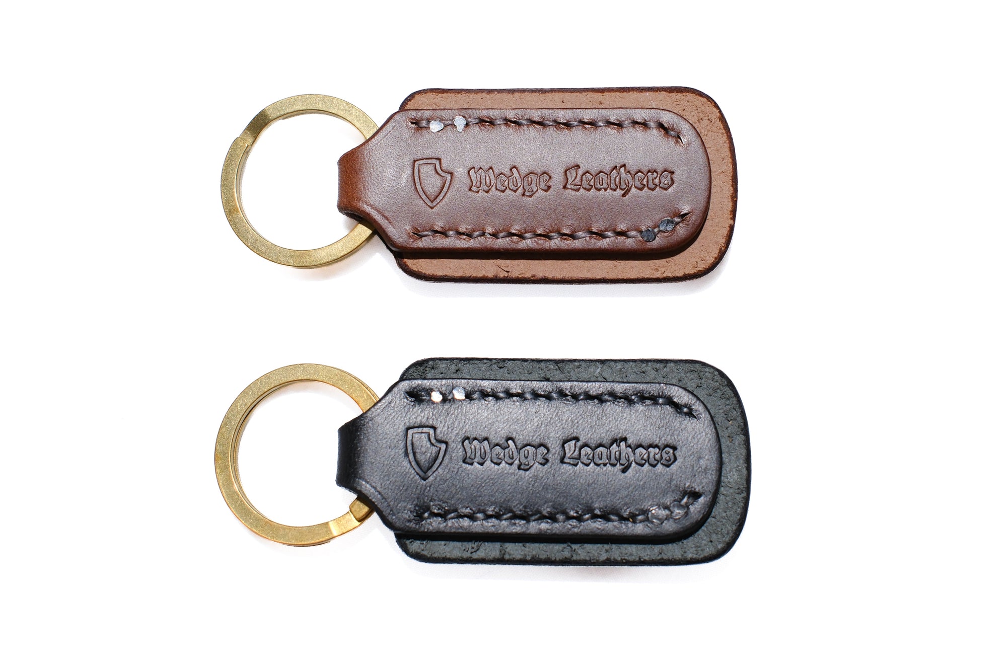 Iron Heart Buffalo Leather Key Fob
