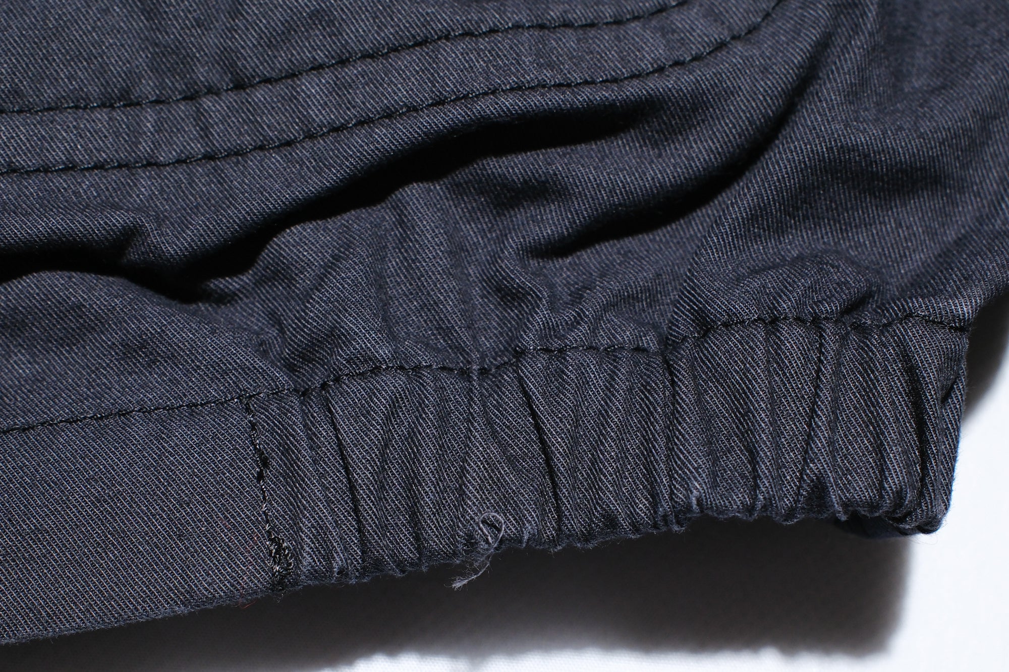 Iron Heart “All-Season” Cotton Serge Drizzler Jacket  (Jet Black)
