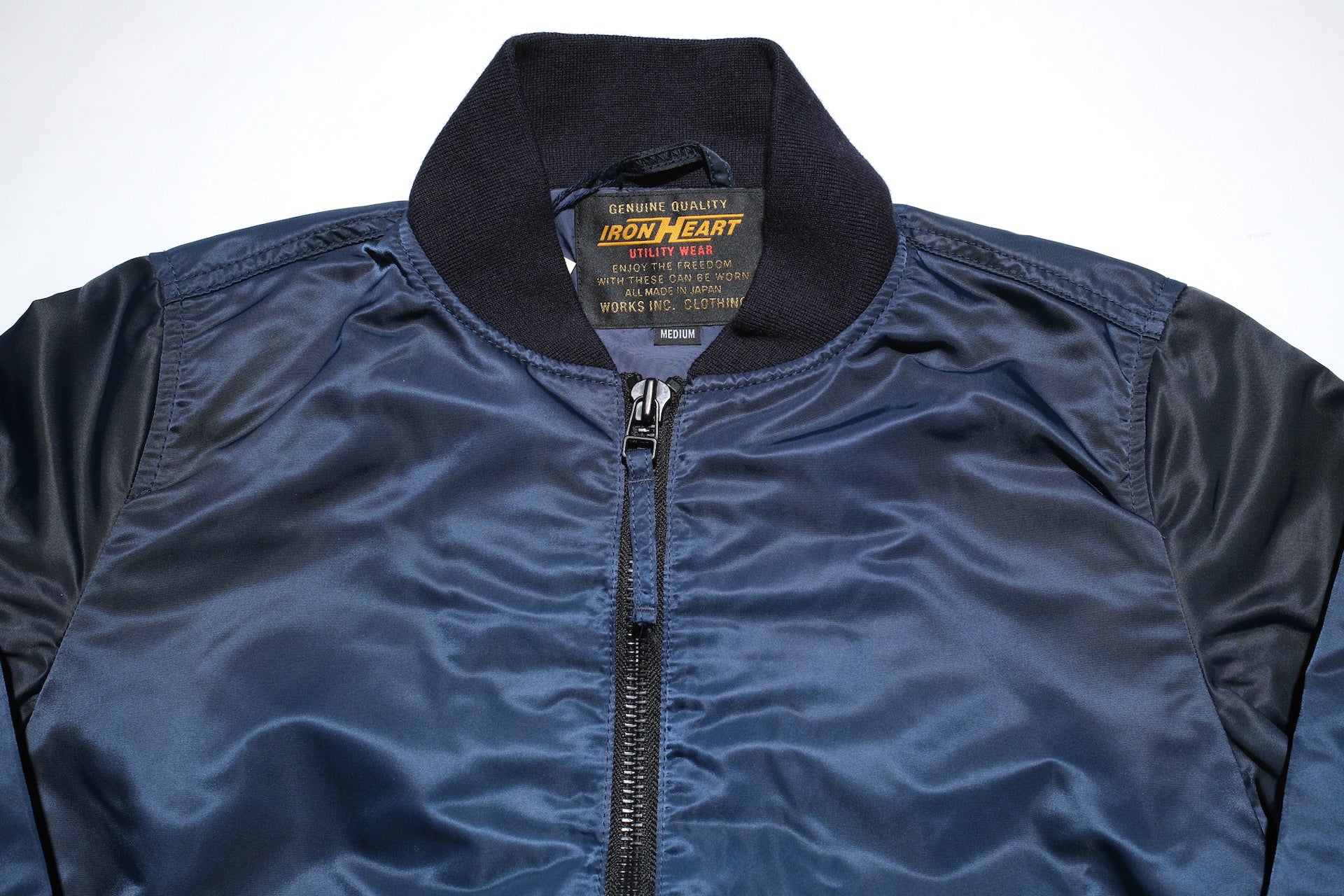 Iron Heart “All-Season” L-2B Nylon Jacket (Navy)