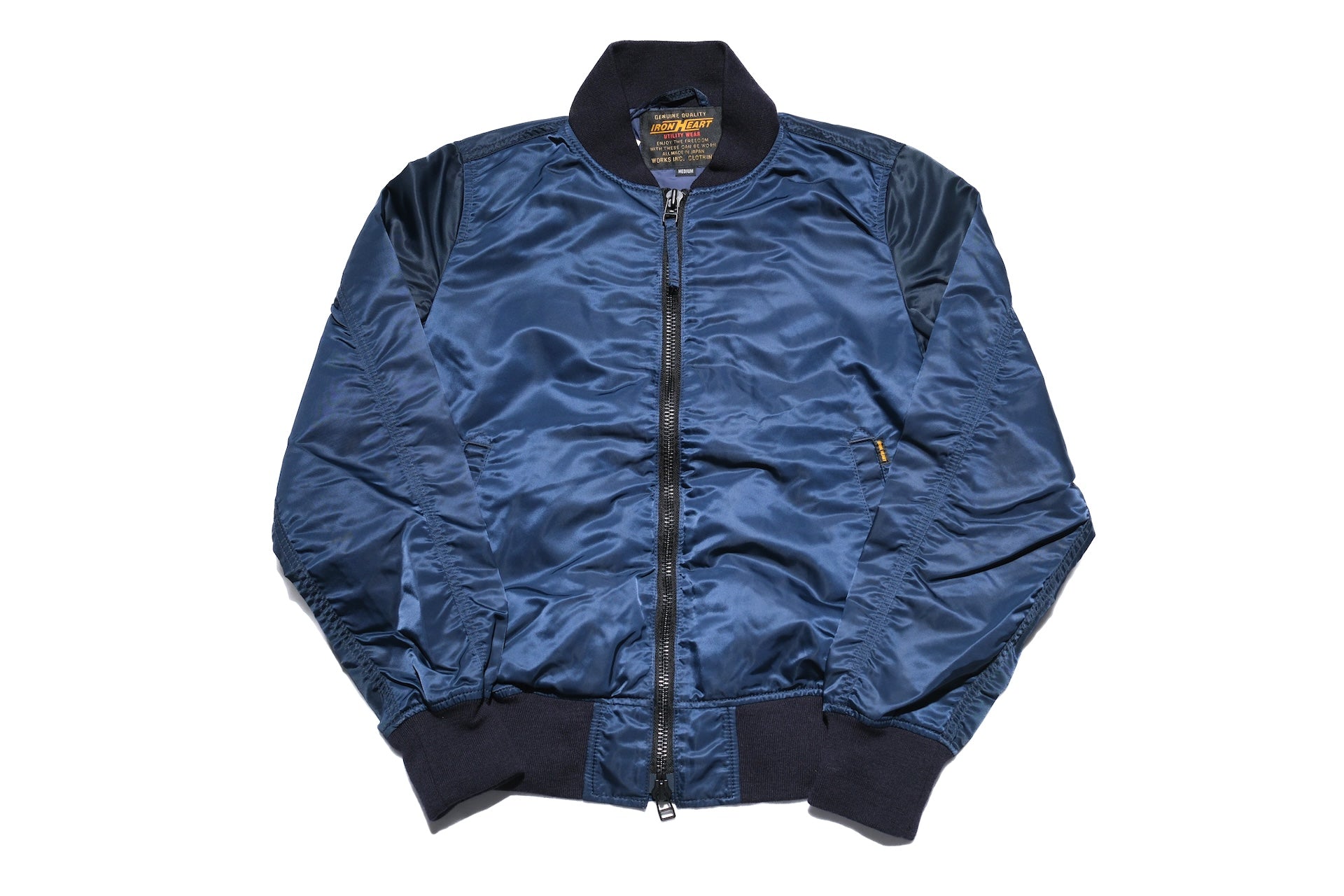 Iron Heart “All-Season” L-2B Nylon Jacket (Navy)