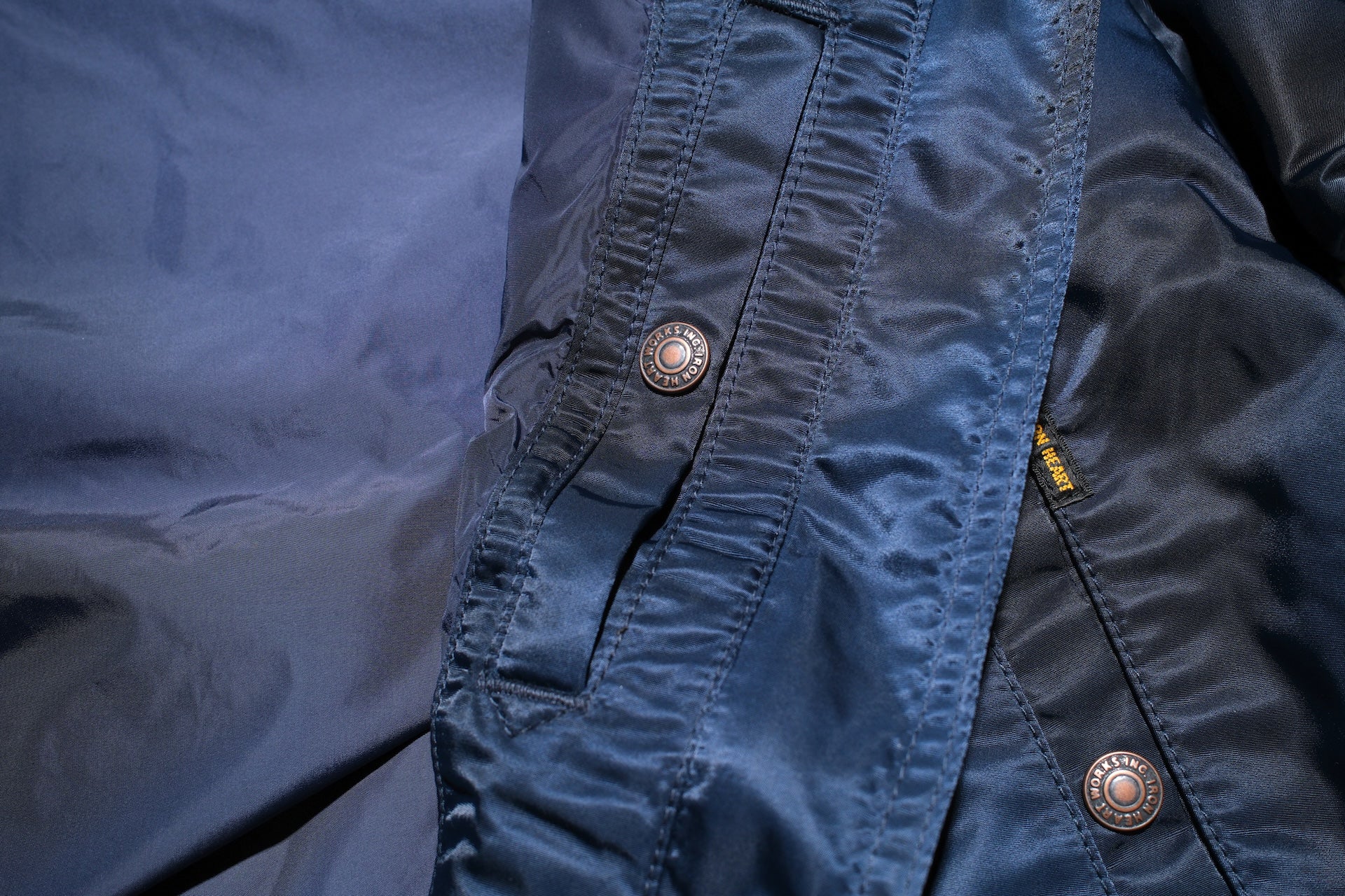 Iron Heart “All-Season” L-2B Nylon Jacket (Navy)