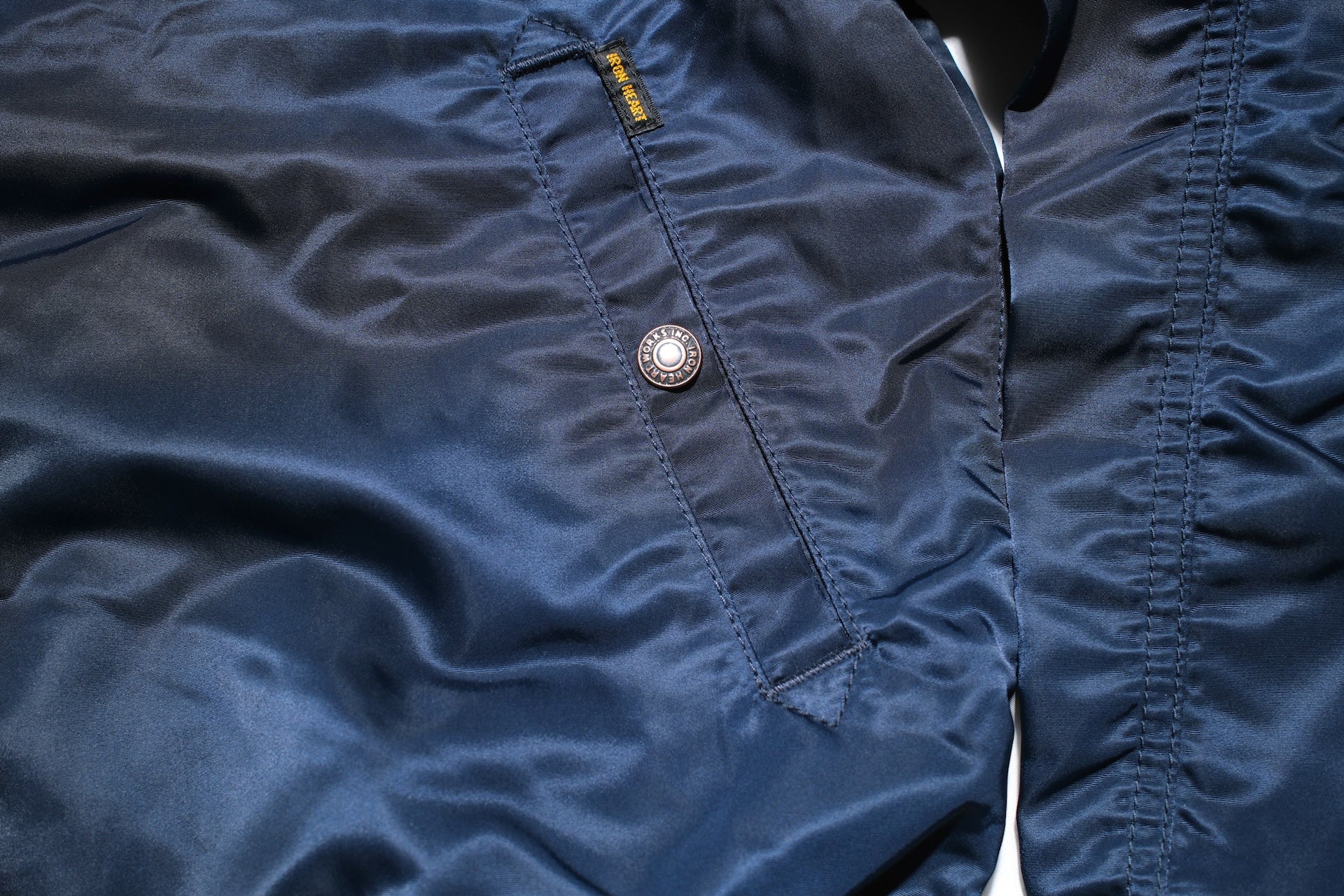 Iron Heart “All-Season” L-2B Nylon Jacket (Navy)