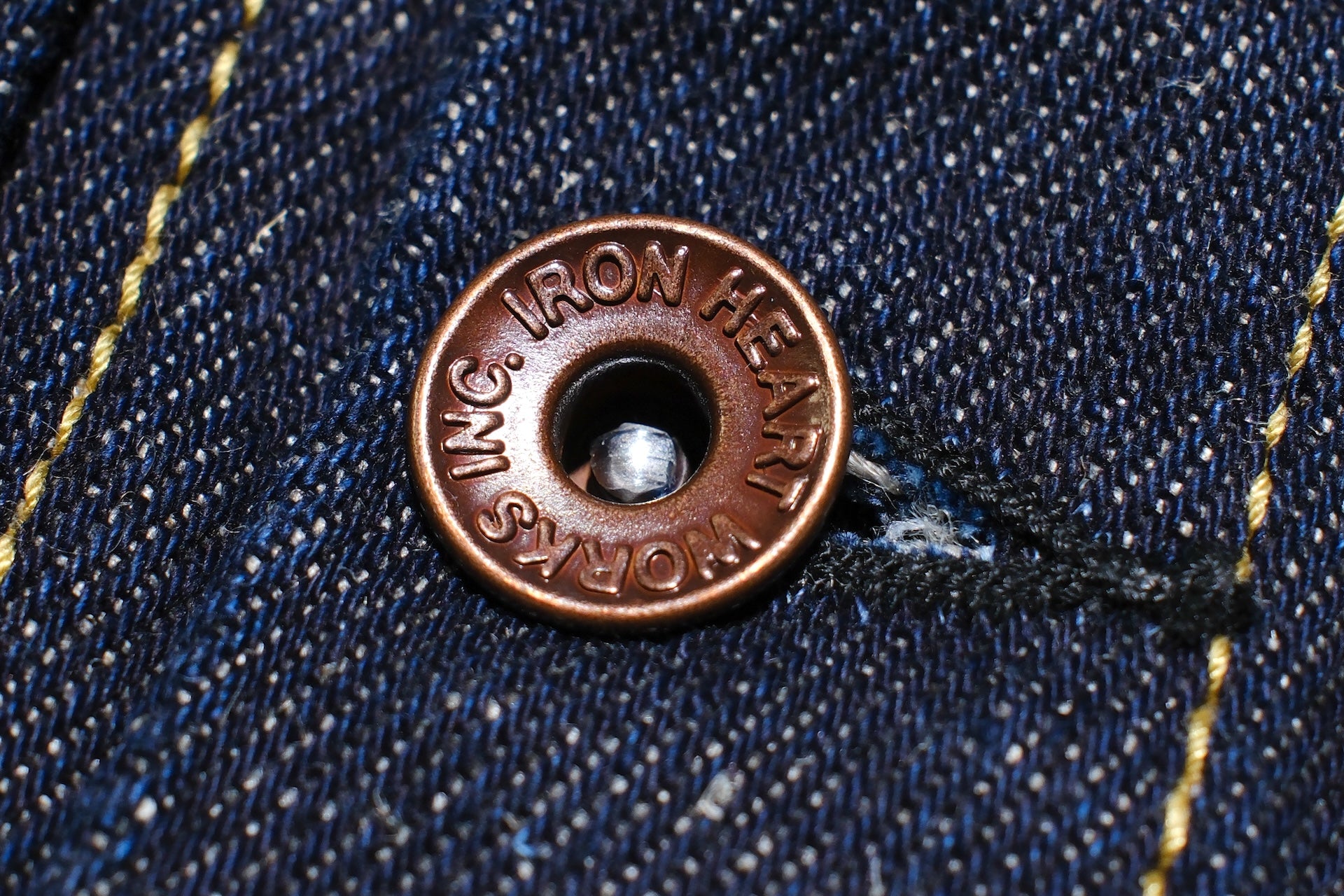 Iron Heart 14oz Indigo Dyed Cotton/Linen Denim Type II Jacket