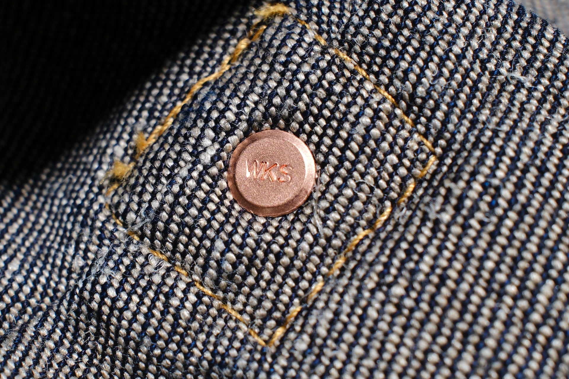 Iron Heart 14oz Indigo Dyed Cotton/Linen Denim Type II Jacket