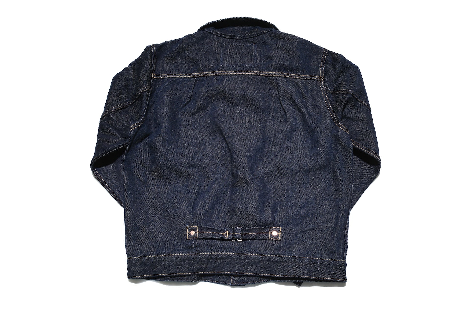 Iron Heart 14oz Indigo Dyed Cotton/Linen Denim Type II Jacket