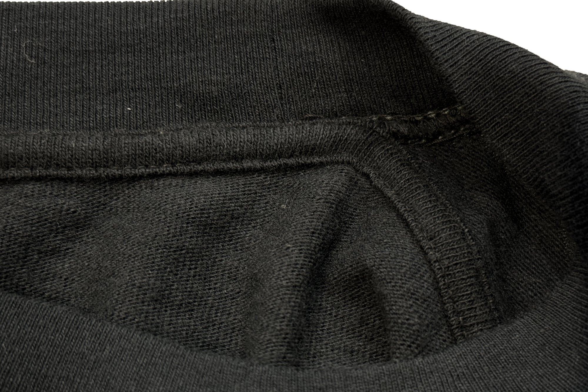 RAGGY CLOTHING 6oz "Old Americana" Loopwheeled Tee (Solid Black)