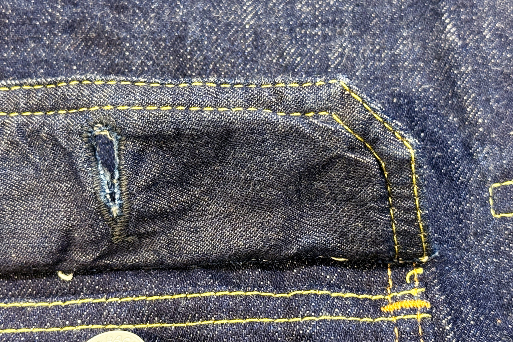 RAGGY CLOTHING 14oz Indigo Dyed “Mild-Nep” Type 2 Denim Jacket