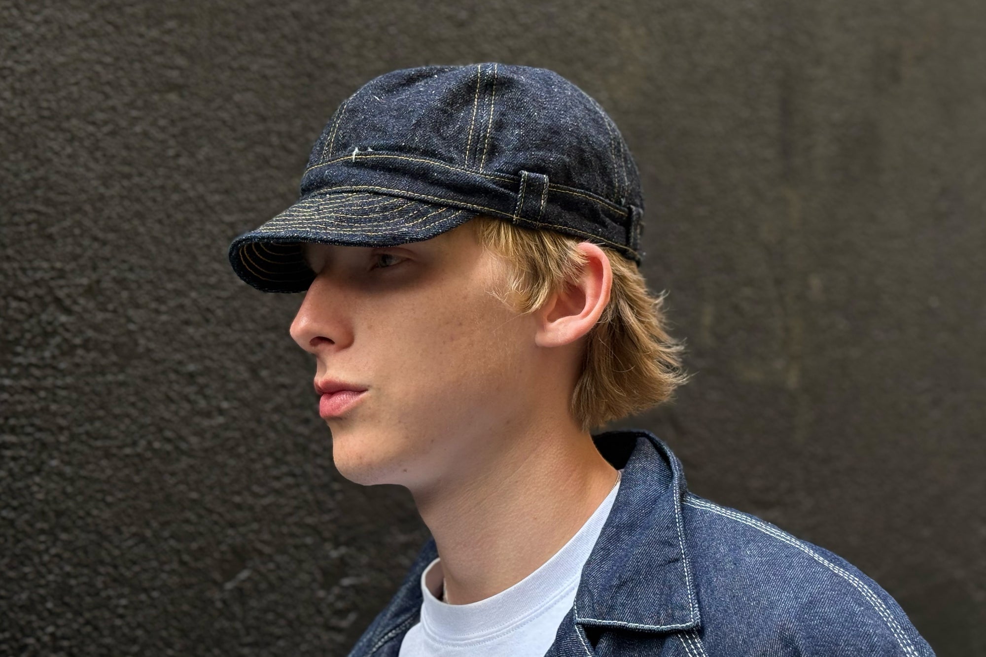 Samurai 17oz Indigo Zero+ Denim Work Cap