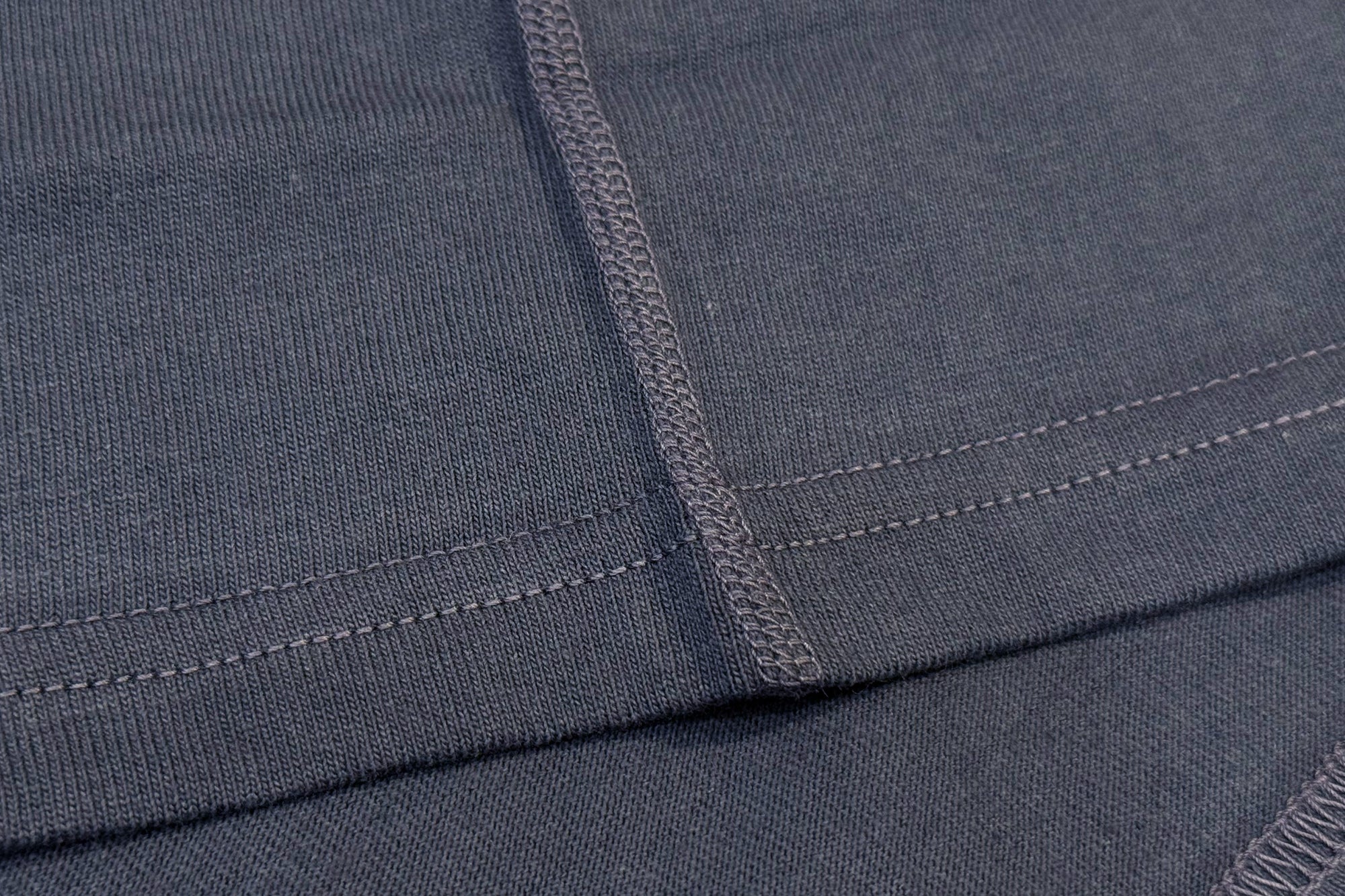 Unique Garment 8oz ‘Drill’ Loopwheeled Tee (Midnight Navy)