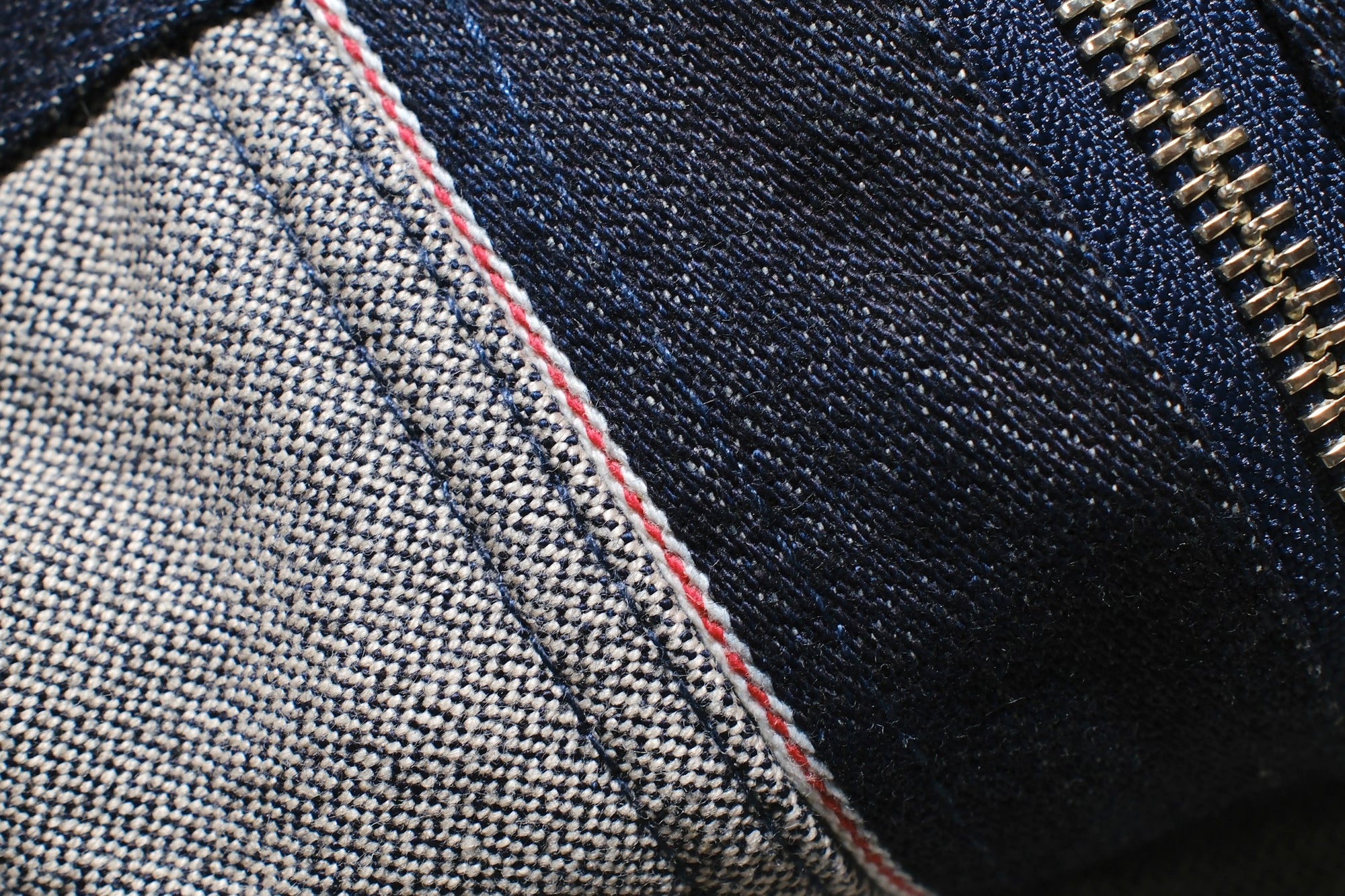 Iron Heart 14oz Selvage Broken Twill Denim Mechanic Work Jacket (Indigo)