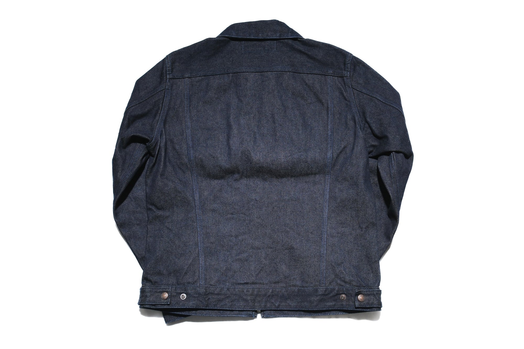 Iron Heart 14oz Selvage Broken Twill Denim Mechanic Work Jacket (Indigo)