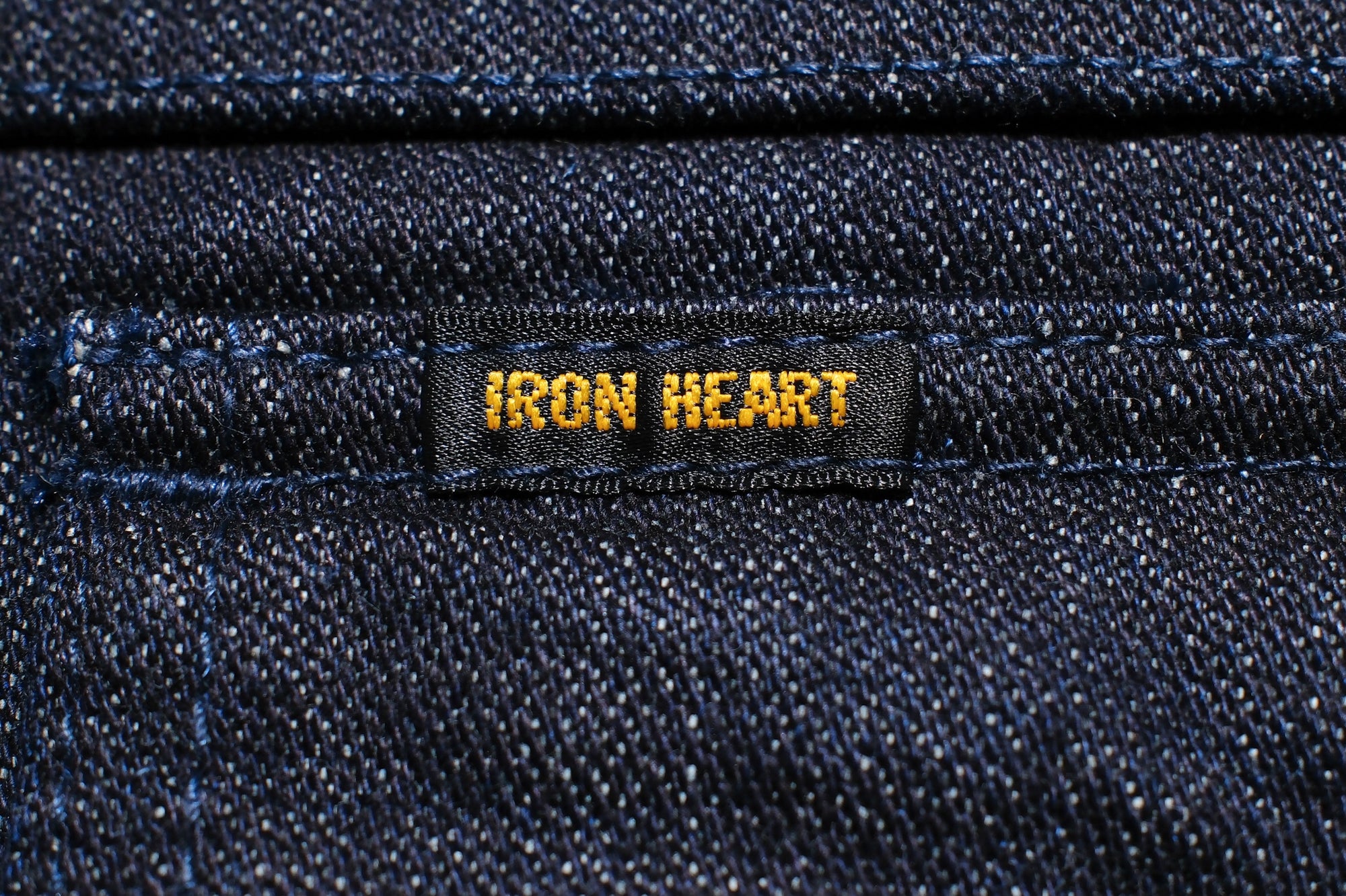 Iron Heart 14oz Selvage Broken Twill Denim Mechanic Work Jacket (Indigo)
