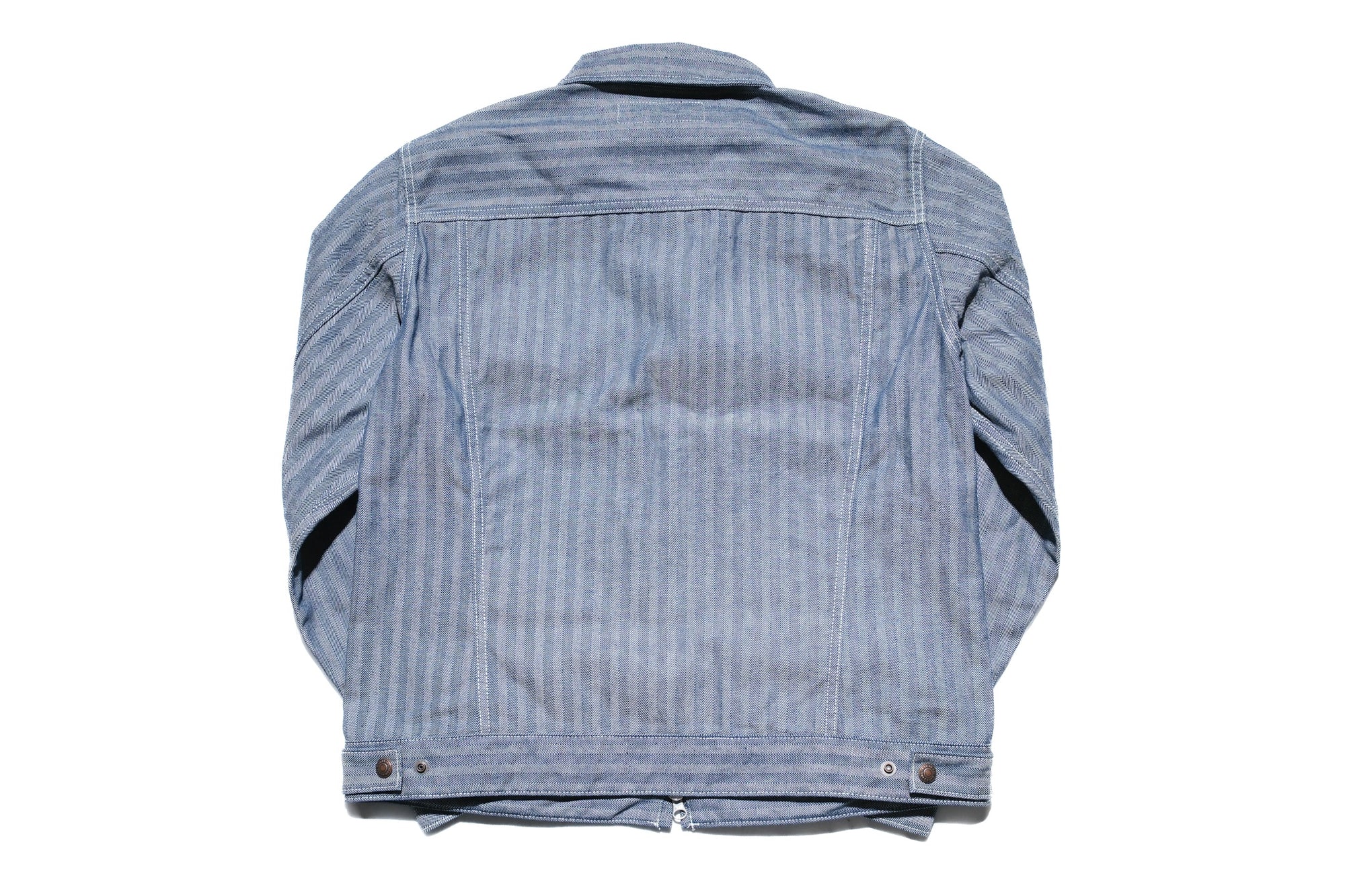 Iron Heart 10.5oz HBT Mechanic Work Jacket (Indigo)