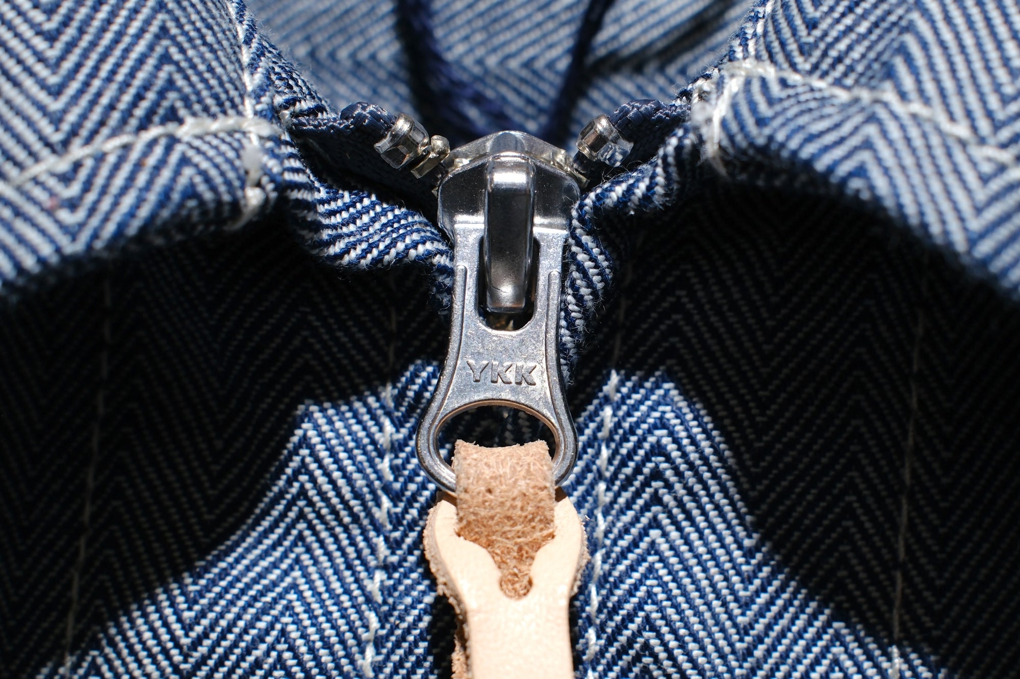 Iron Heart 10.5oz HBT Mechanic Work Jacket (Indigo)