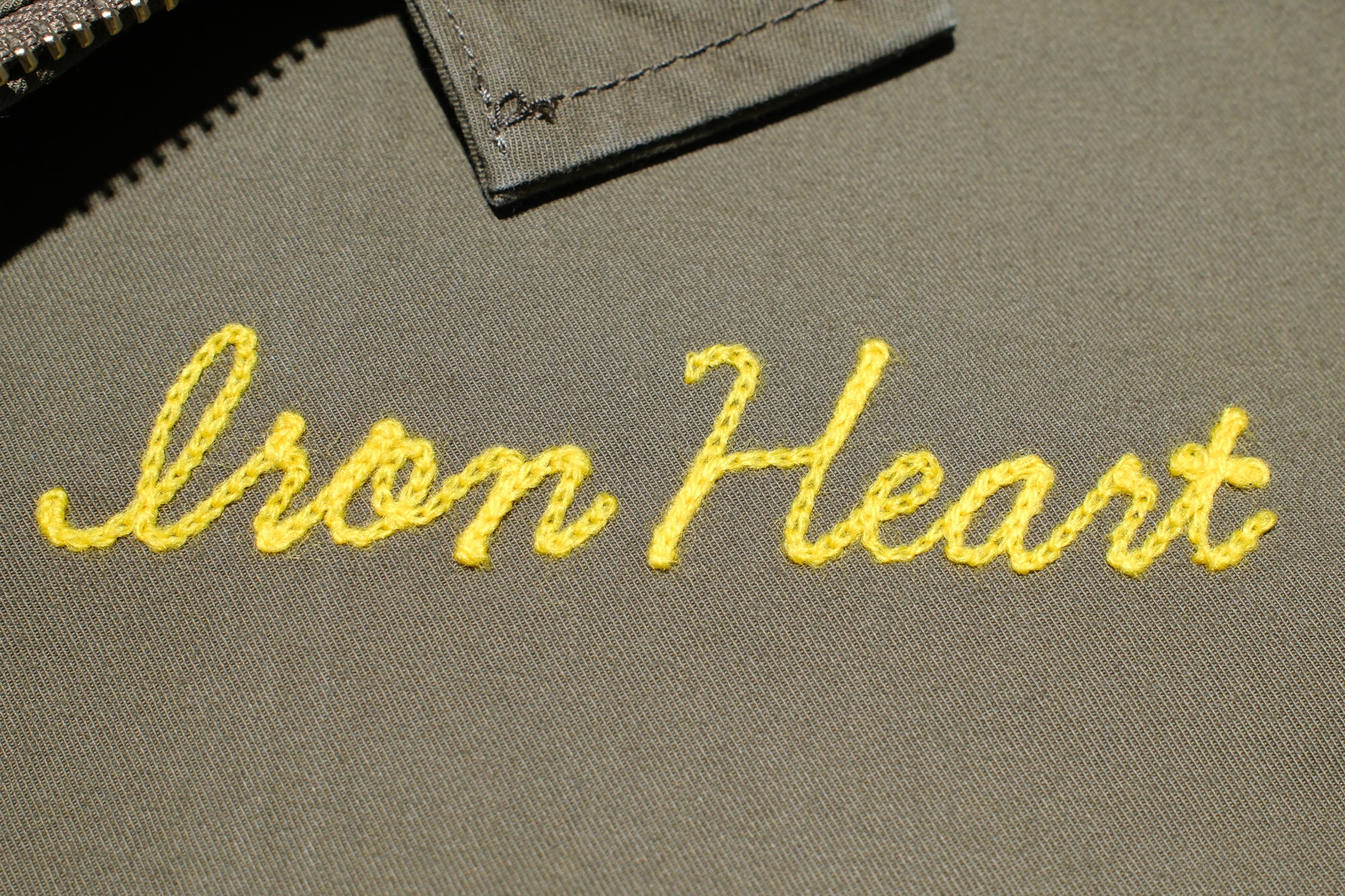 Iron Heart “All-Season” Cotton Serge Drizzler Jacket (OD Green)