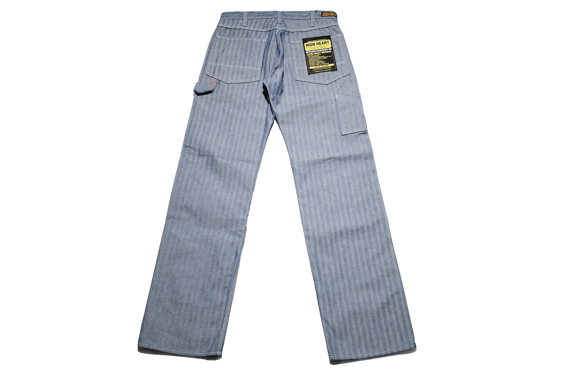 Iron Heart 10.5oz Herringbone Twill Painter Pants (Indigo)