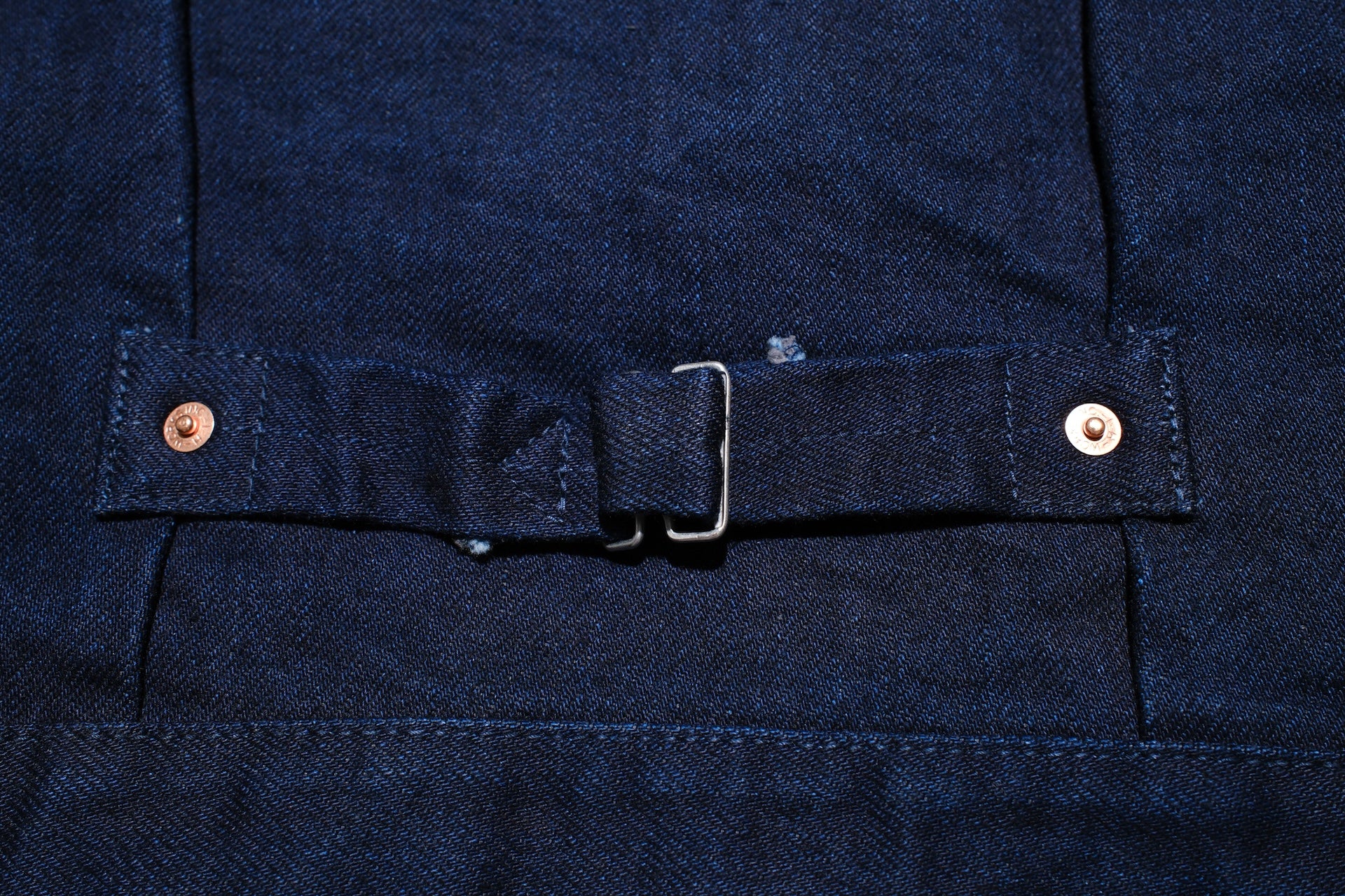 Iron Heart 19oz “Foggy Indigo” Type 1 Denim Jacket (Indigo X Grey)