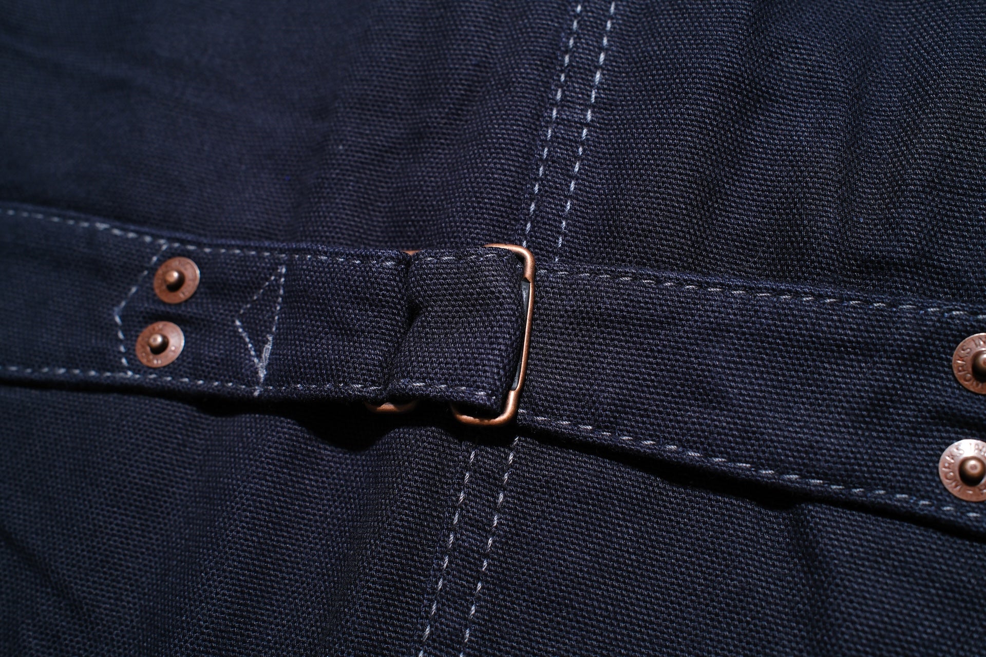 Iron Heart 12oz Wabash Vest (Indigo)