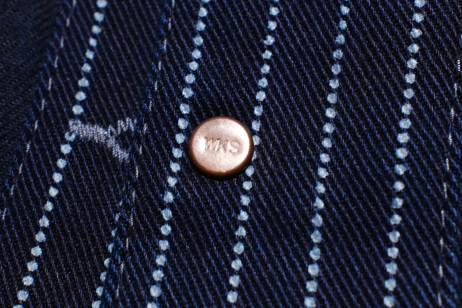 Iron Heart 12oz Wabash Vest (Indigo)