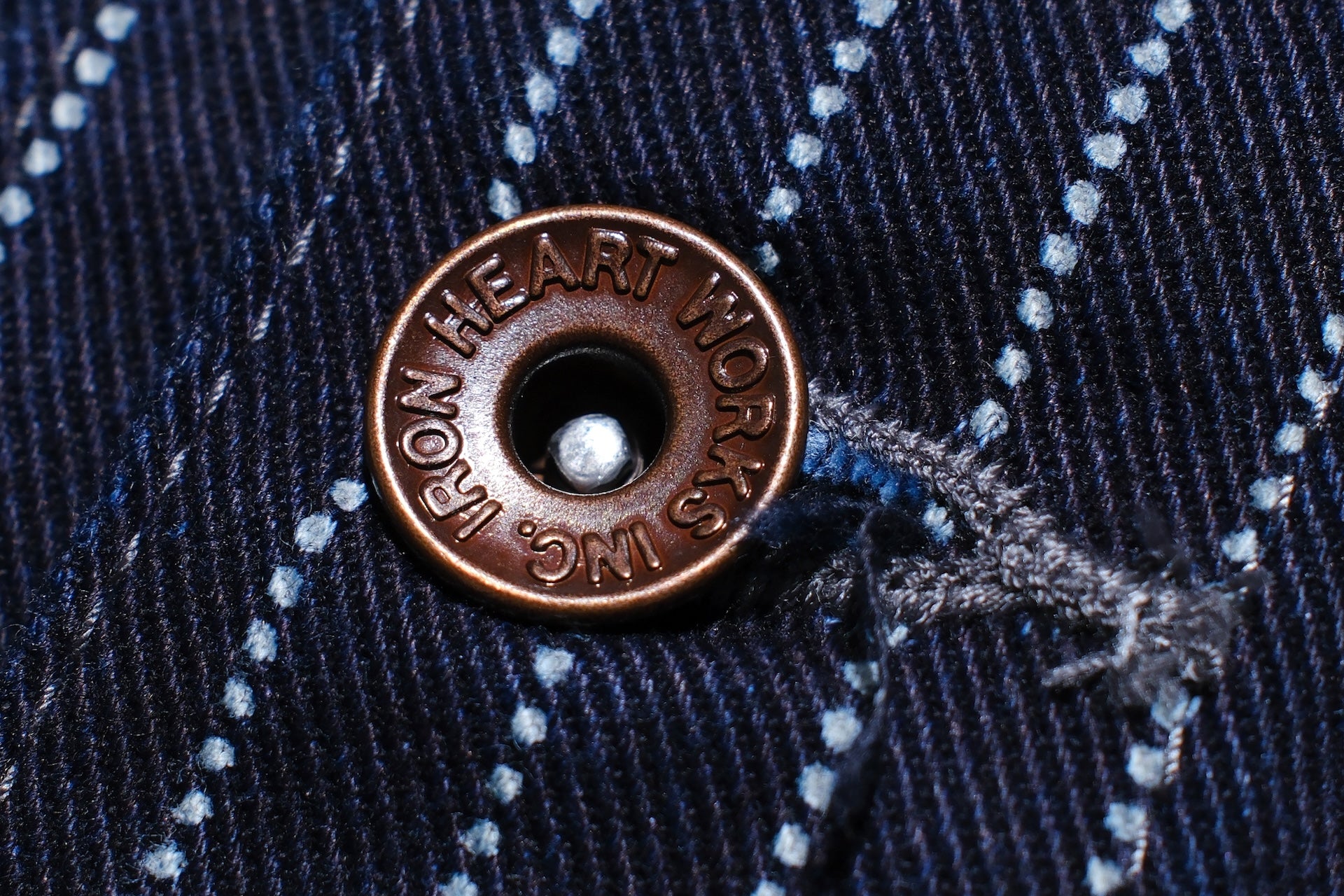 Iron Heart 12oz Wabash Vest (Indigo)