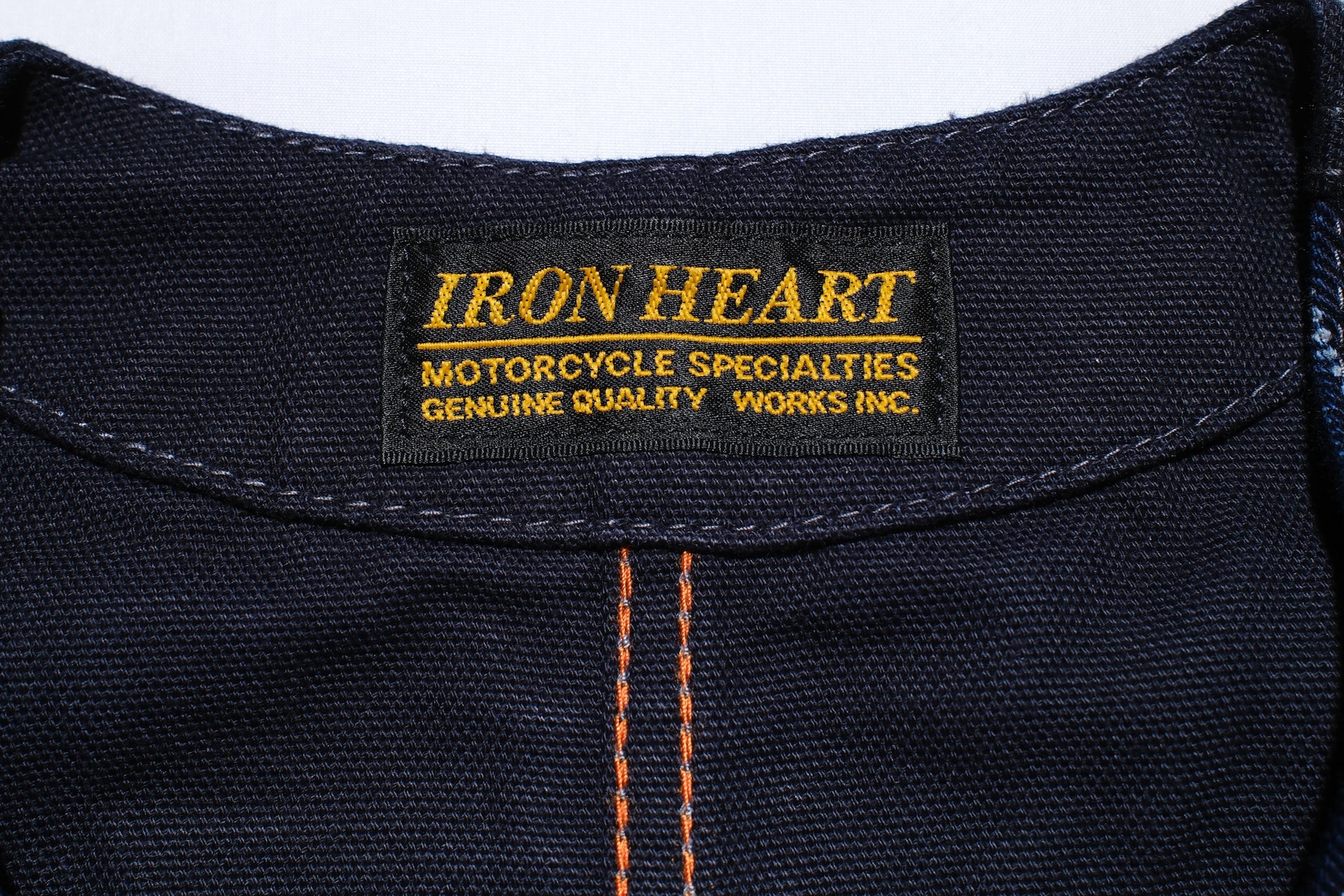Iron Heart 12oz Wabash Vest (Indigo)