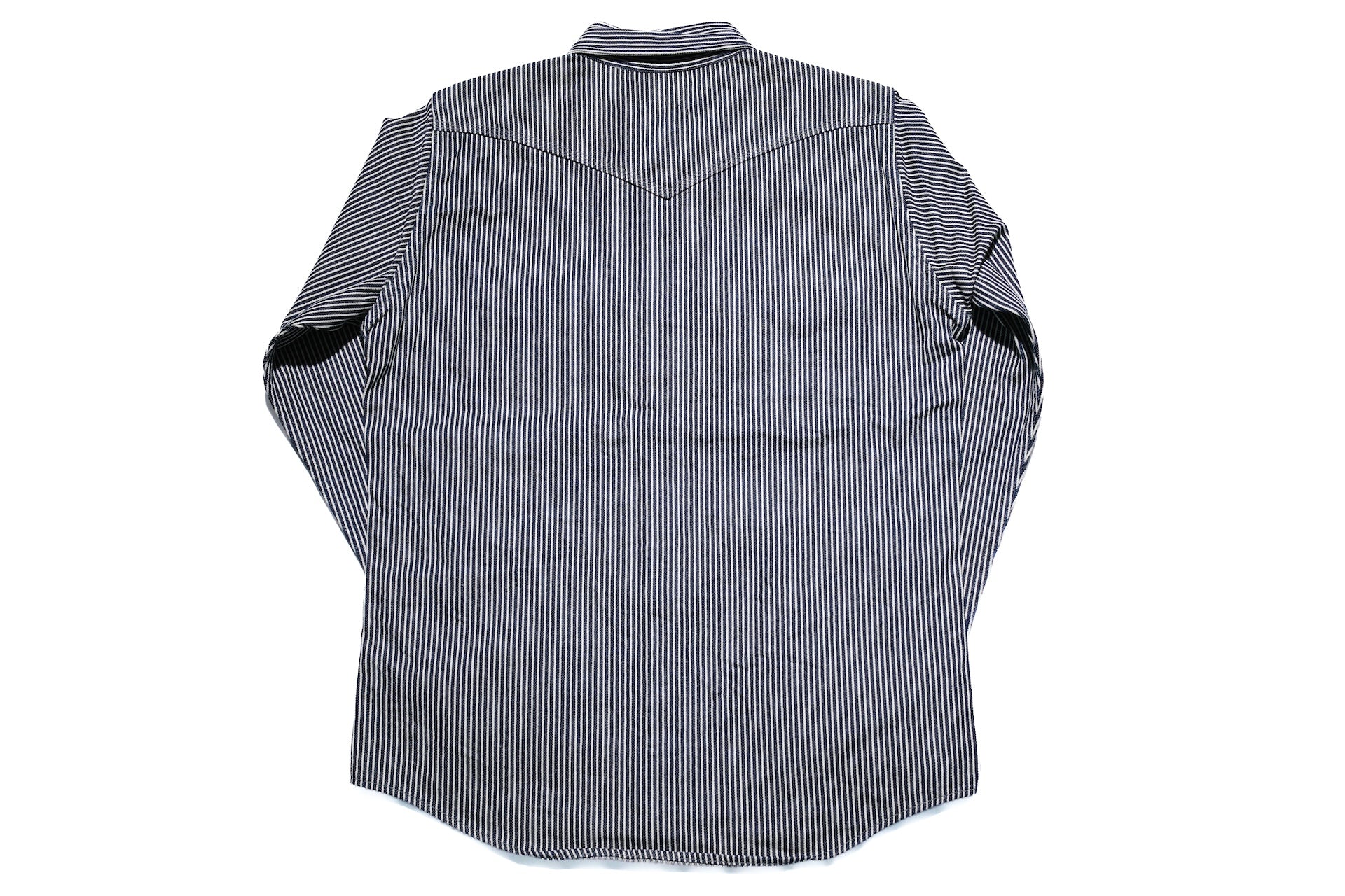 Iron Heart 12oz Indigo Hickory Western Shirt