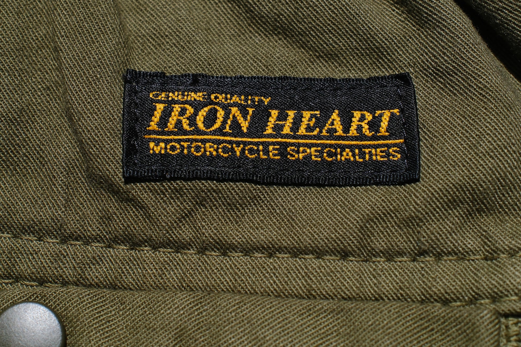 Iron Heart Lightweight “Summertime” Cotton Twill Easy Shorts (Olive)