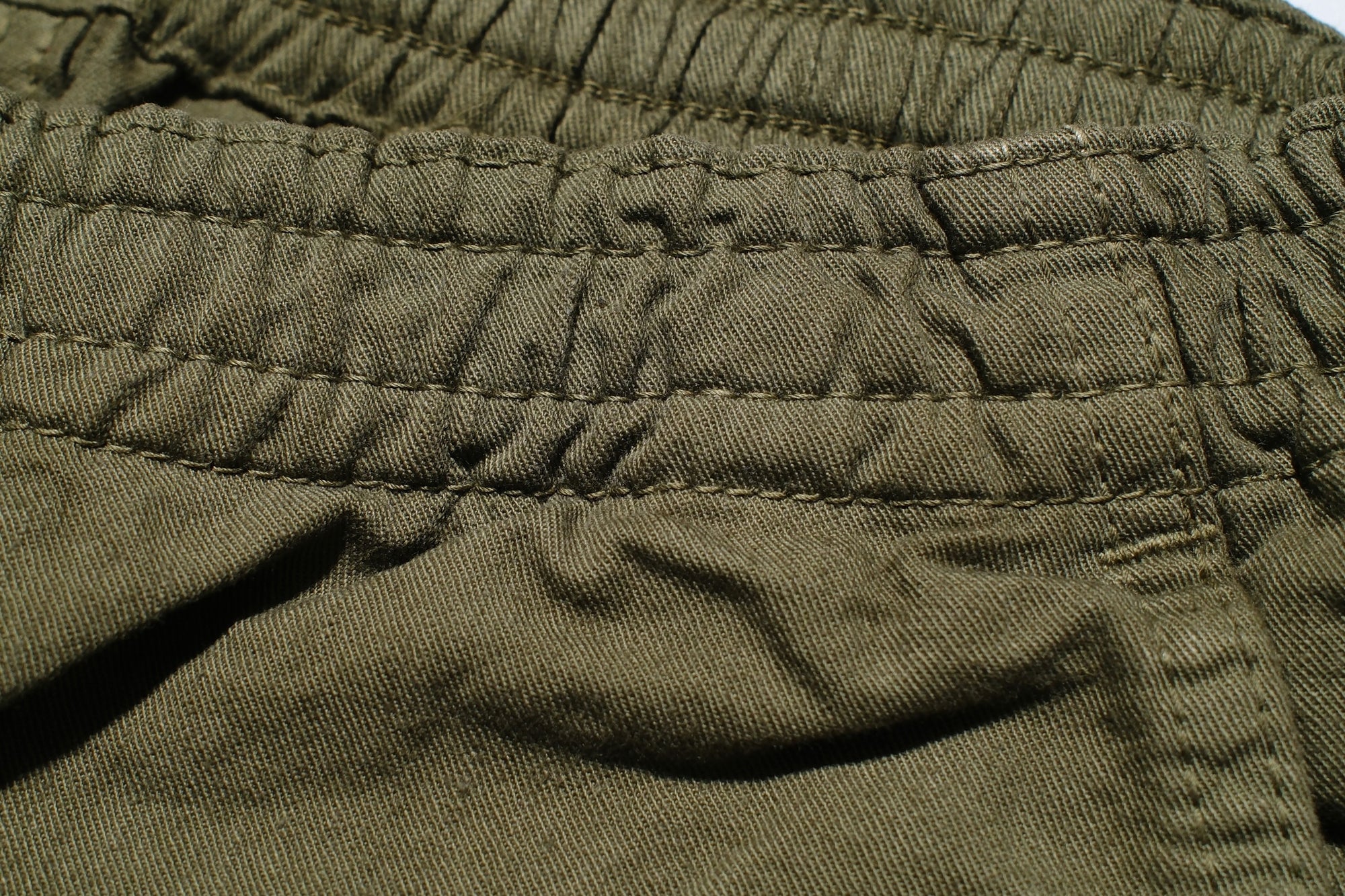 Iron Heart Lightweight “Summertime” Cotton Twill Easy Shorts (Olive)