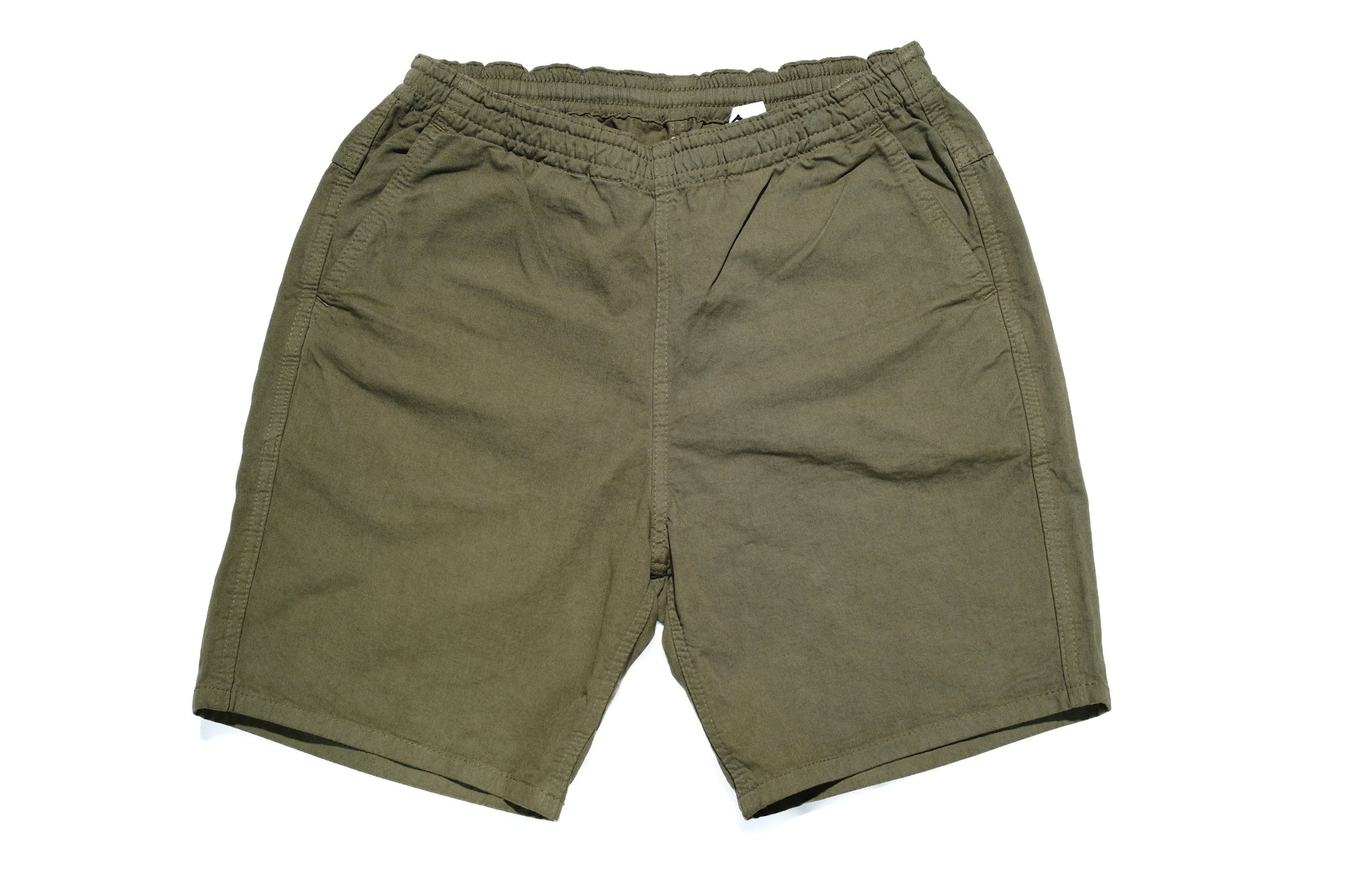 Iron Heart Lightweight “Summertime” Cotton Twill Easy Shorts (Olive)