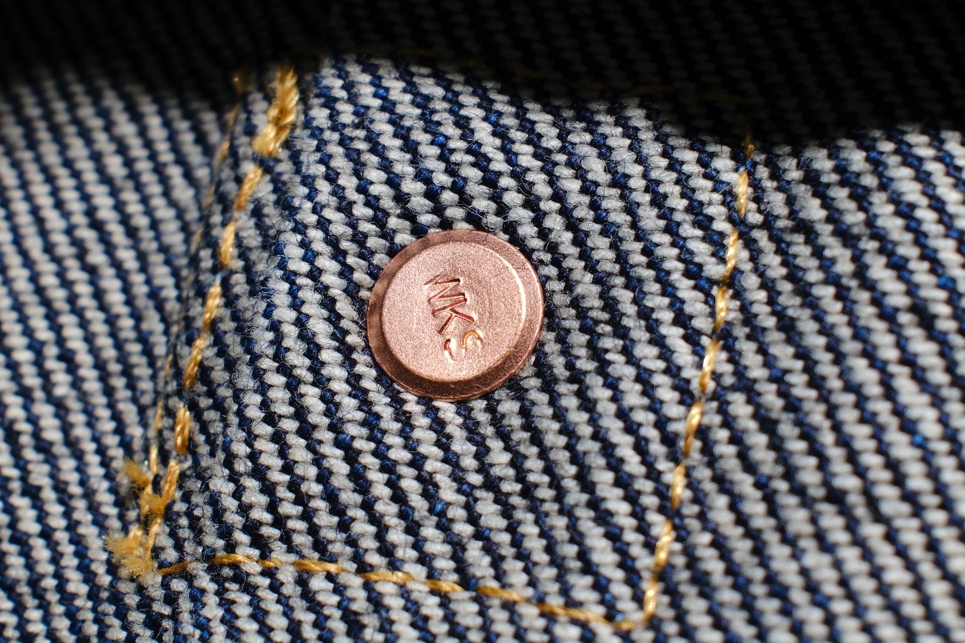 Iron Heart 19oz Indigo Dyed Modified Type 2 Denim Jacket