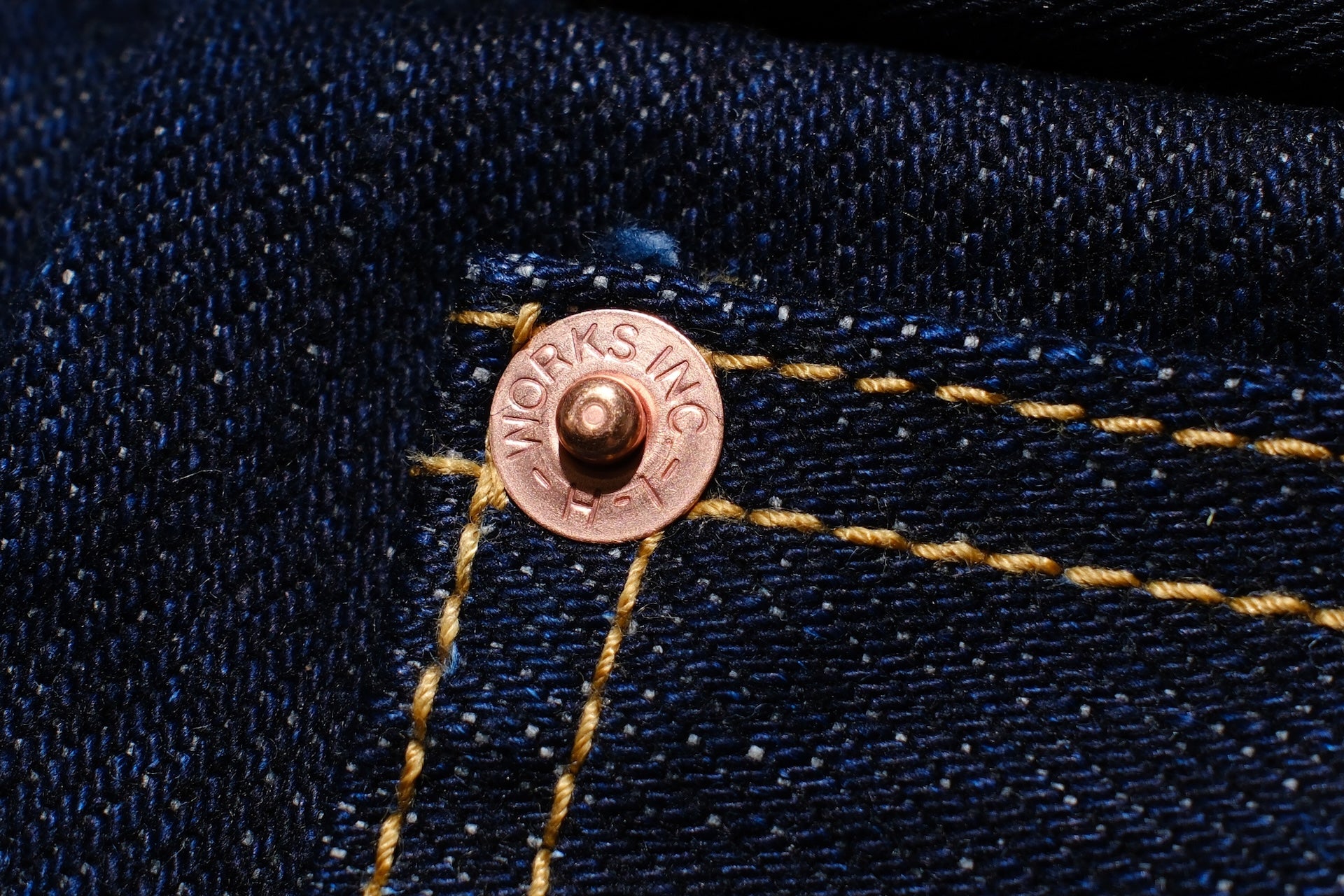 Iron Heart 19oz Indigo Dyed Modified Type 2 Denim Jacket