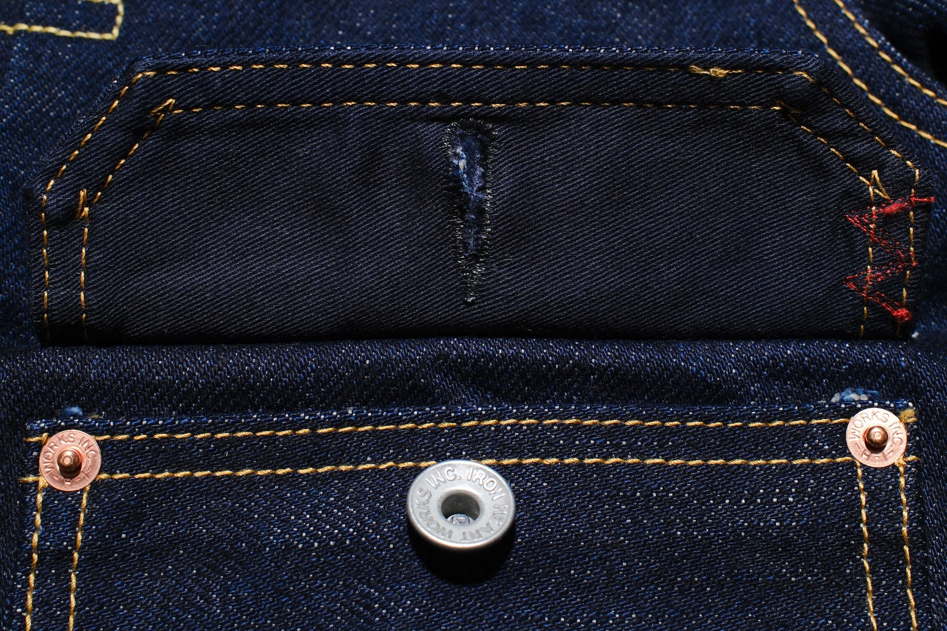 Iron Heart 19oz Indigo Dyed Modified Type 2 Denim Jacket