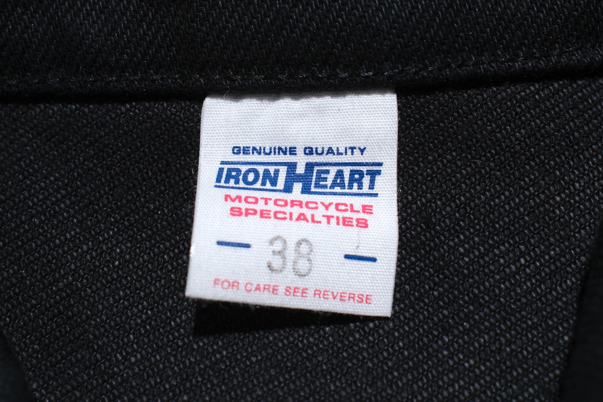 Iron Heart 21oz Selvage Denim Modified Biker Vest (Super Black)