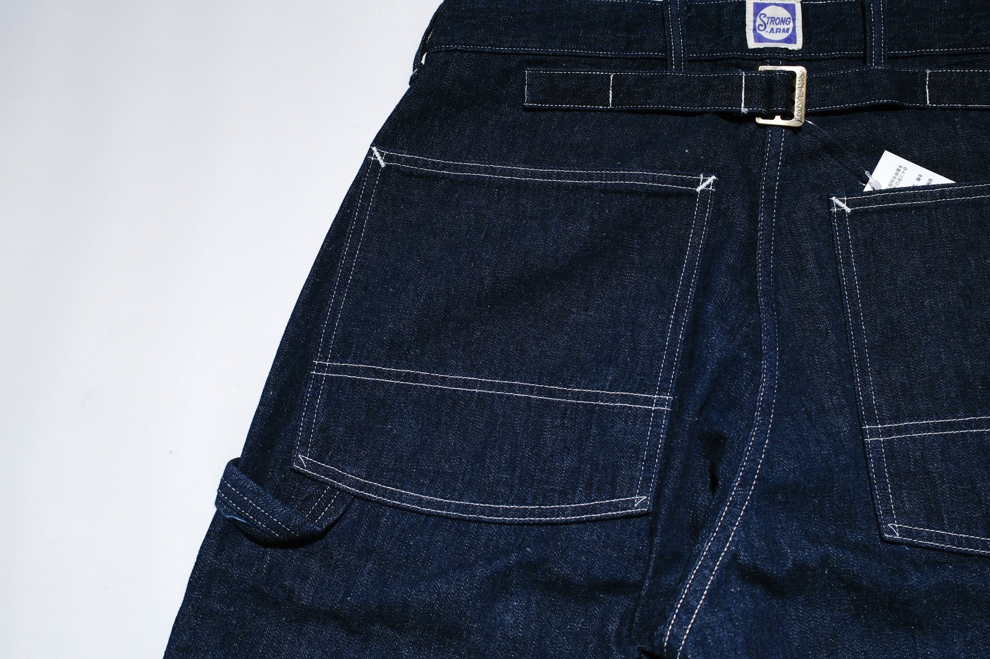 John Gluckow X Warehouse Co. 10oz Indigo Dyed Denim “Ironworkers” Trousers