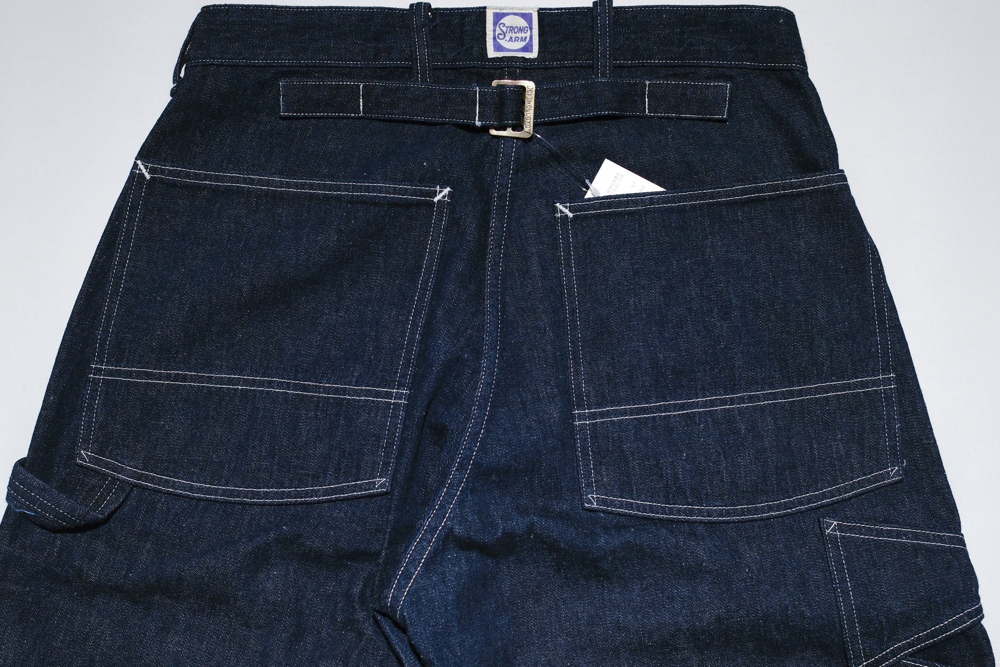 John Gluckow X Warehouse Co. 10oz Indigo Dyed Denim “Ironworkers” Trousers