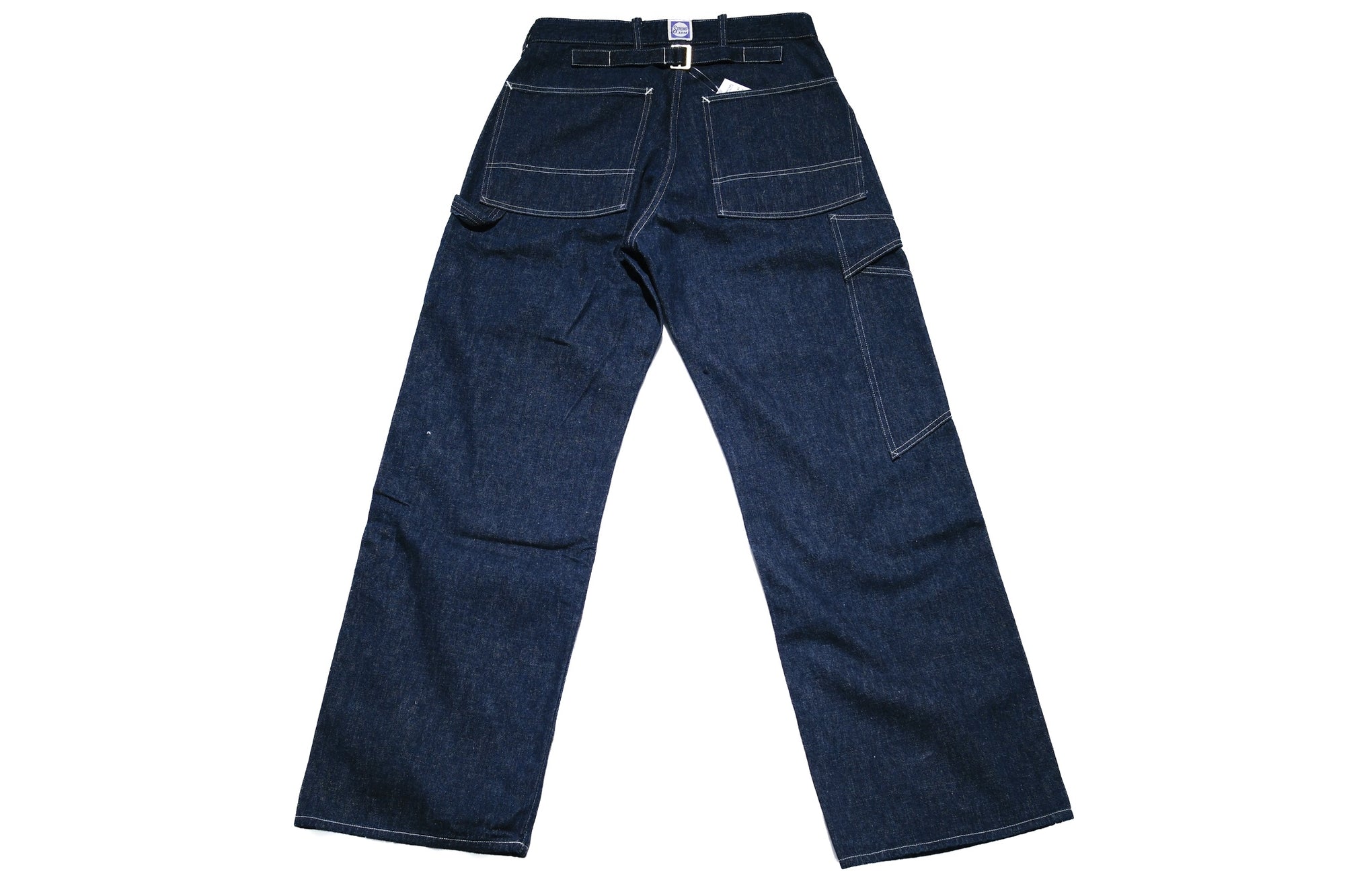 John Gluckow X Warehouse Co. 10oz Indigo Dyed Denim “Ironworkers” Trousers