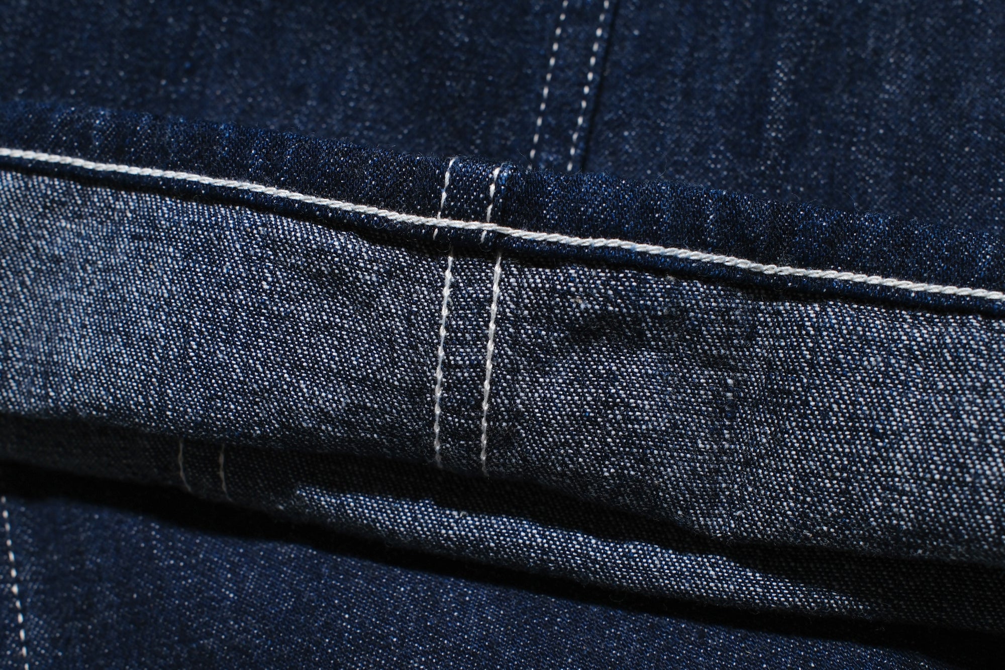John Gluckow X Warehouse Co. 10oz Indigo Dyed Denim “Ironworkers” Trousers