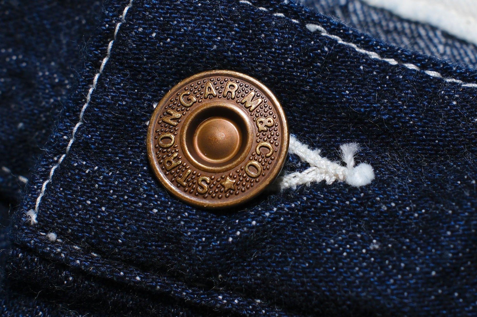 John Gluckow X Warehouse Co. 10oz Indigo Dyed Denim “Ironworkers” Trousers