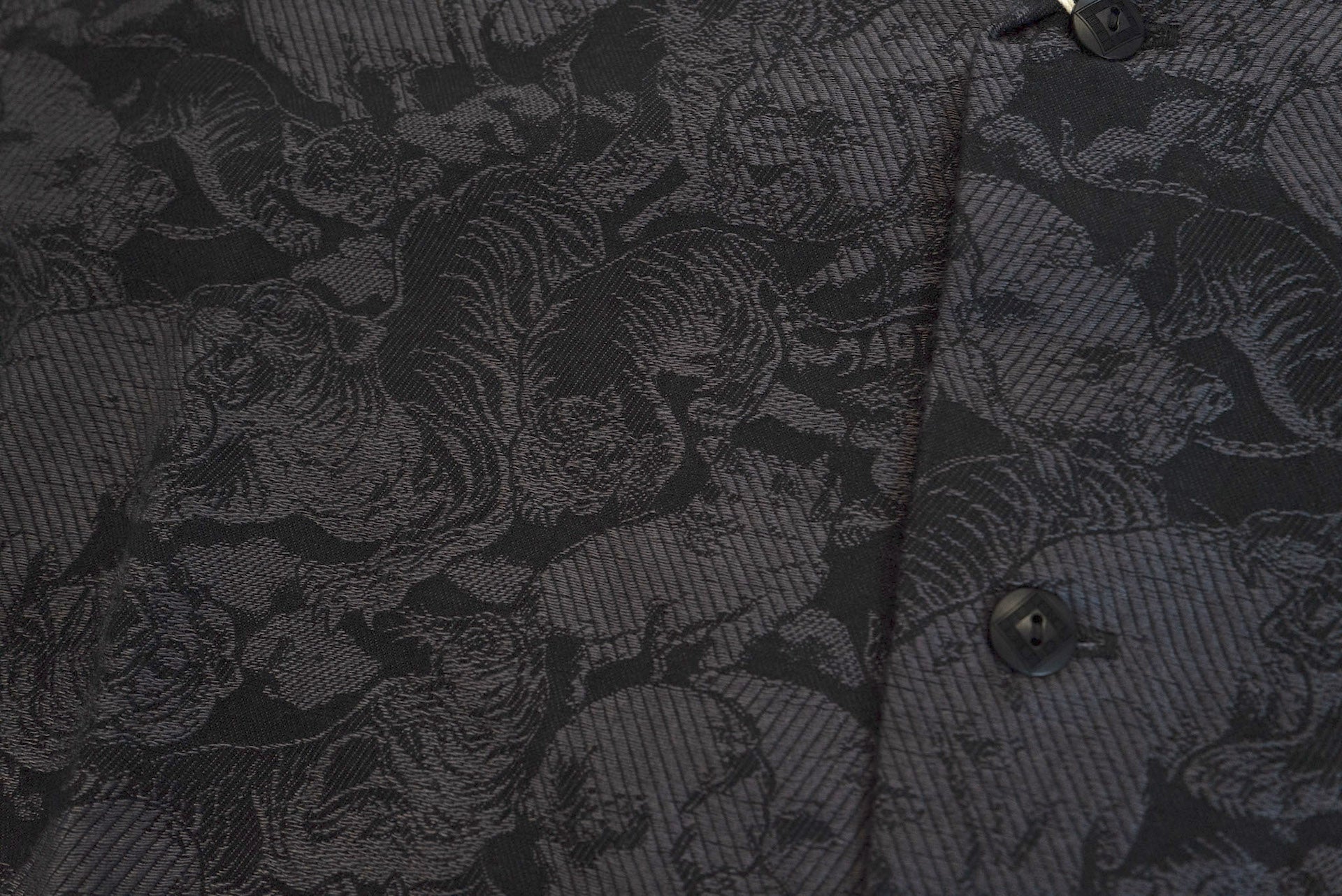 Studio D'Artisan "Hundred Tigers" Aloha S/S Shirt (Kurozome)
