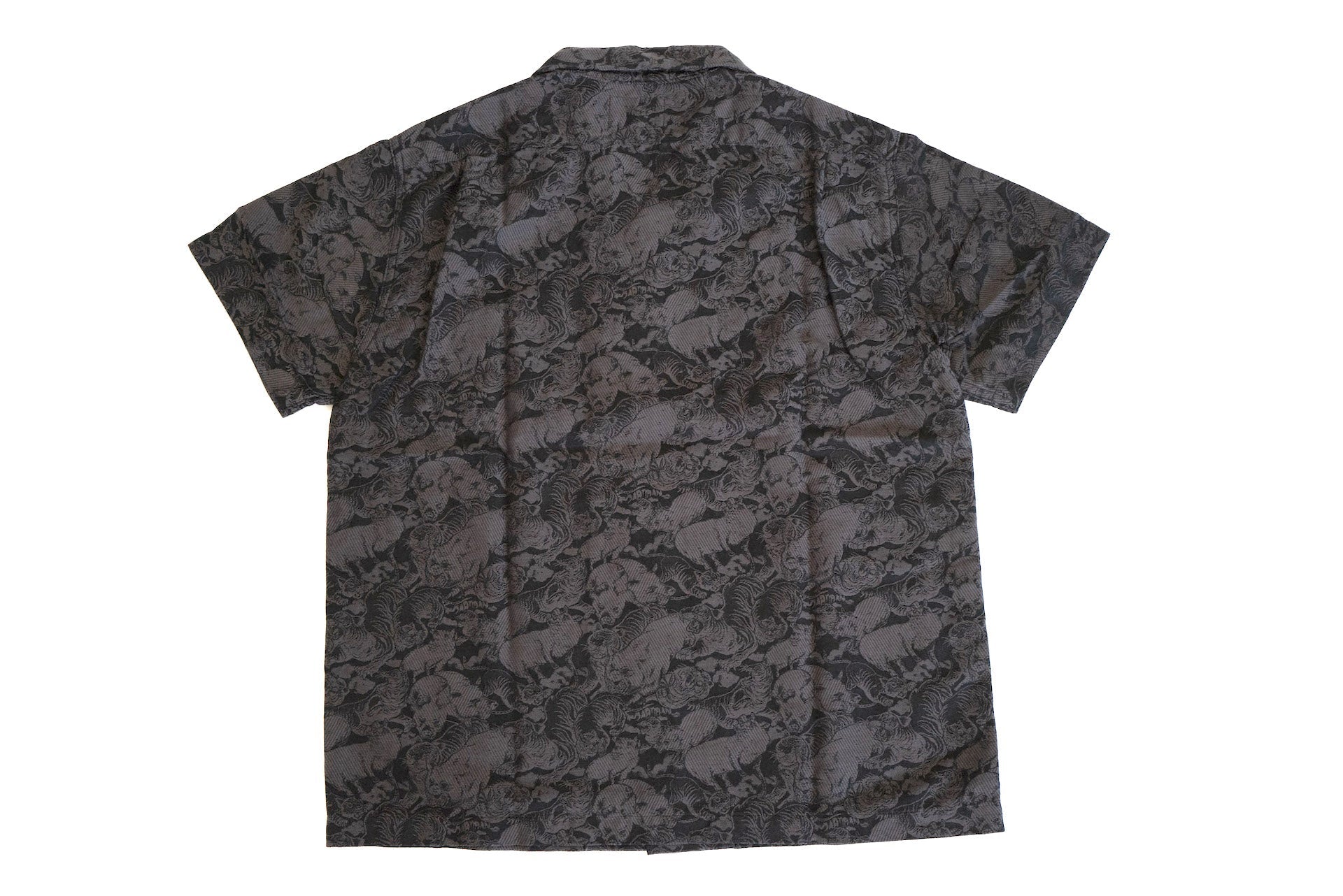 Studio D'Artisan "Hundred Tigers" Aloha S/S Shirt (Kurozome)