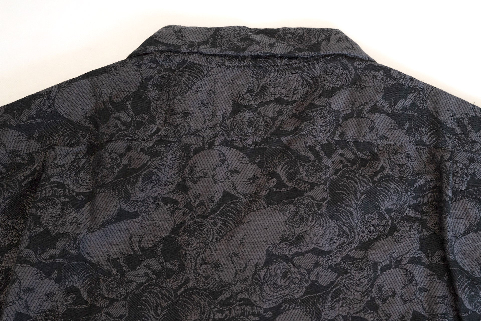 Studio D'Artisan "Hundred Tigers" Aloha S/S Shirt (Kurozome)