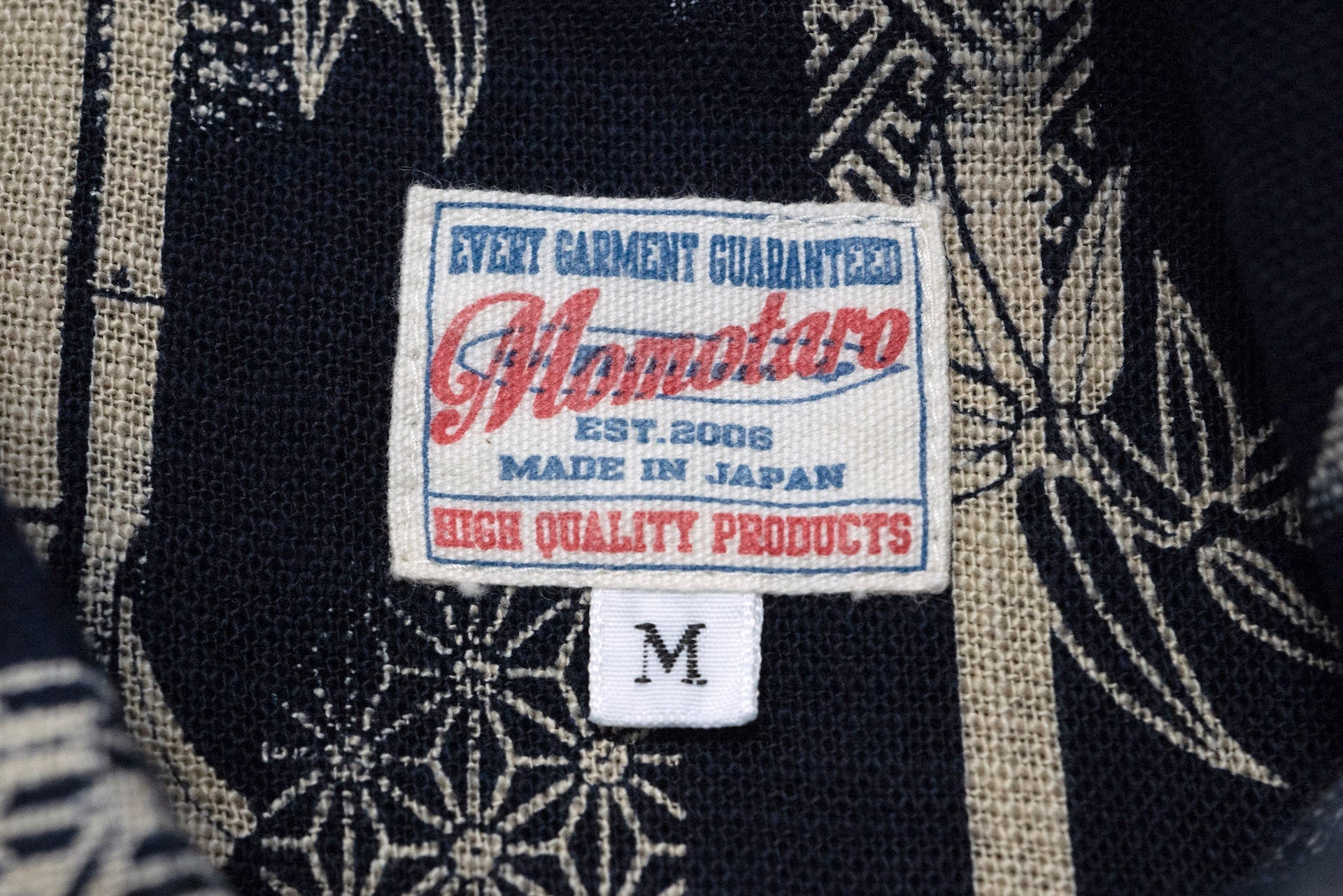 Momotaro Indigo "Bamboo Stalk" S/S  Workshirt