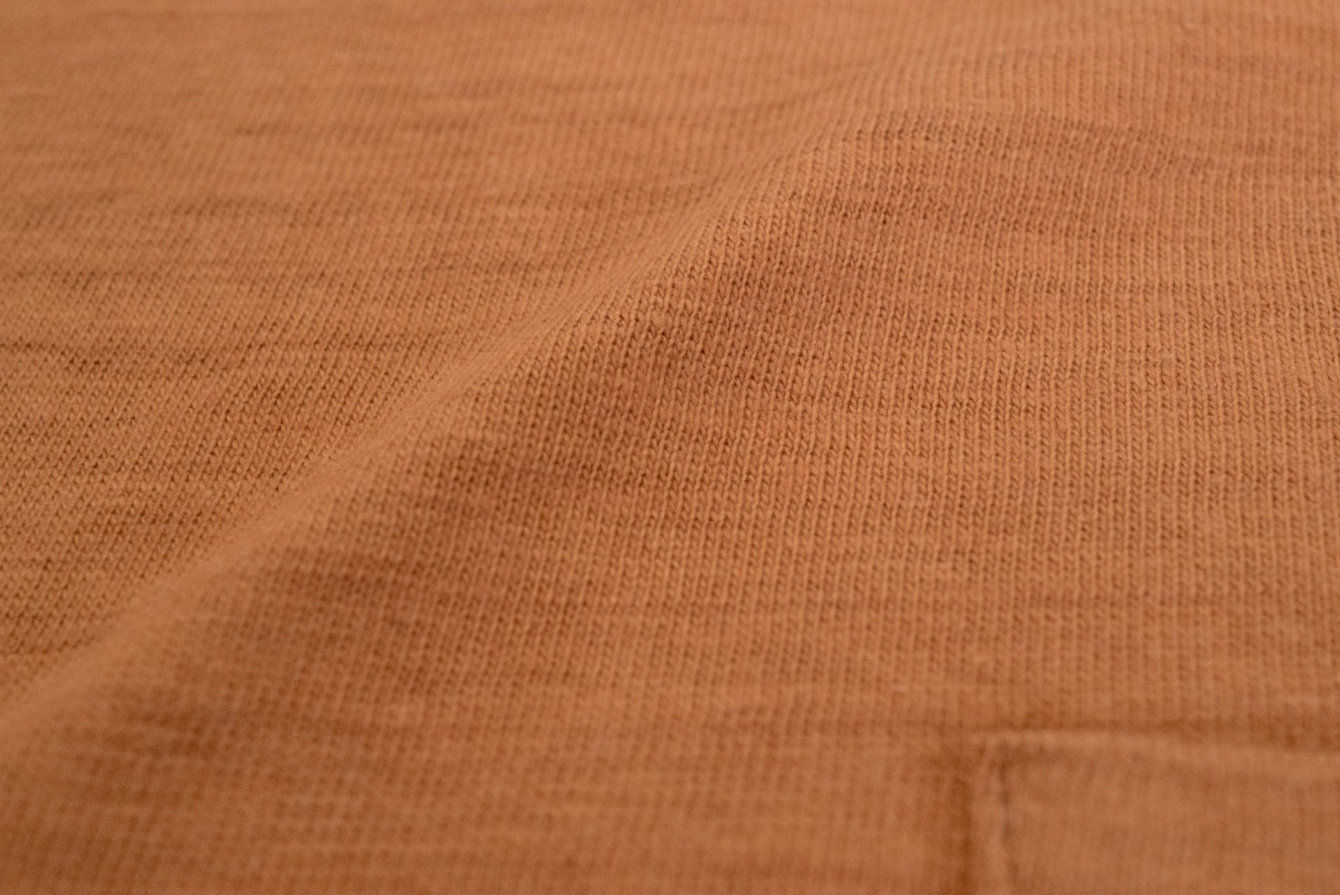 Warehouse 5.5oz "Bamboo Textured" Pocket Tee (Dark Orange)