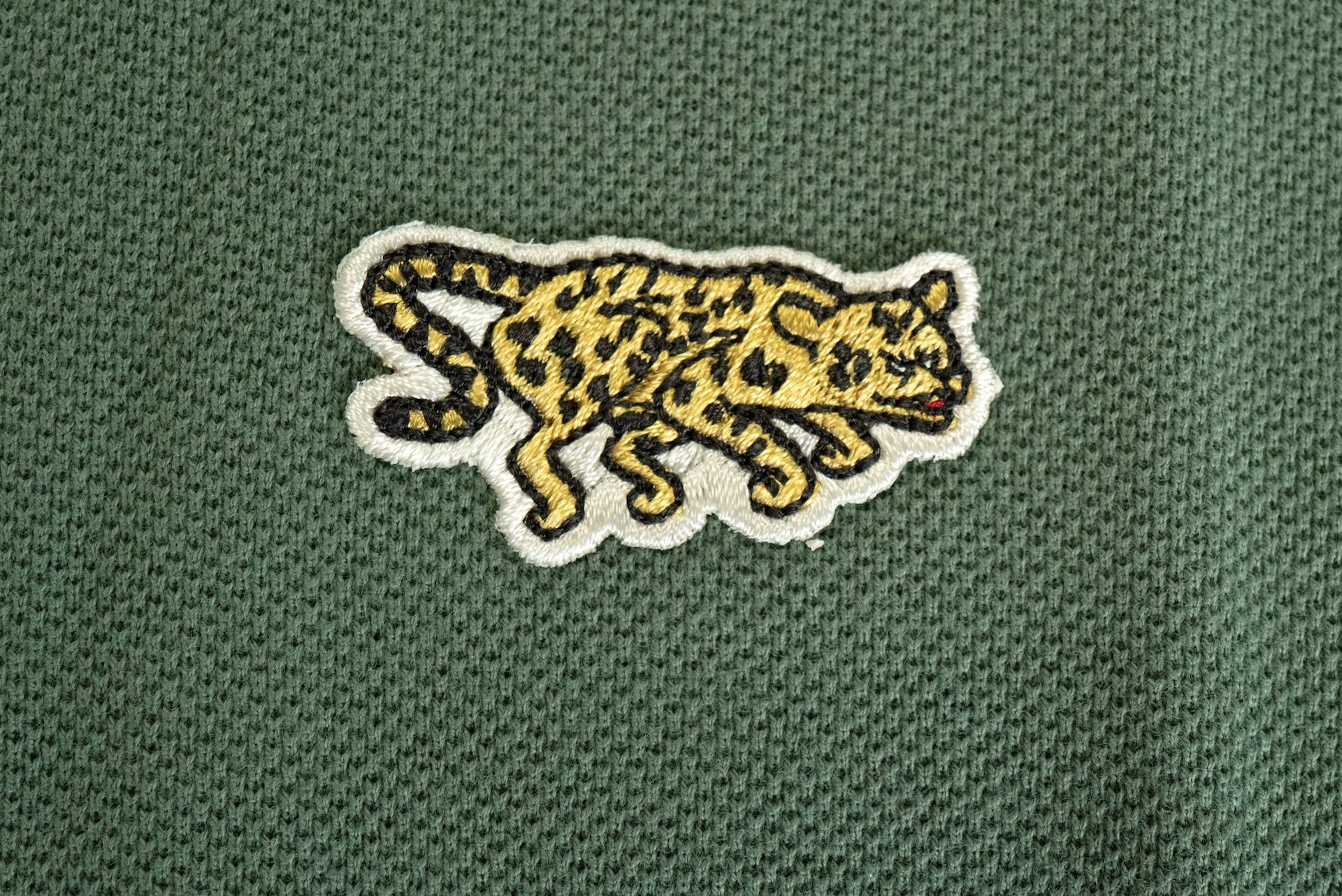 Warehouse X Yusuke Hanai "Jaguar" Lightweight Pique Polo (Green)