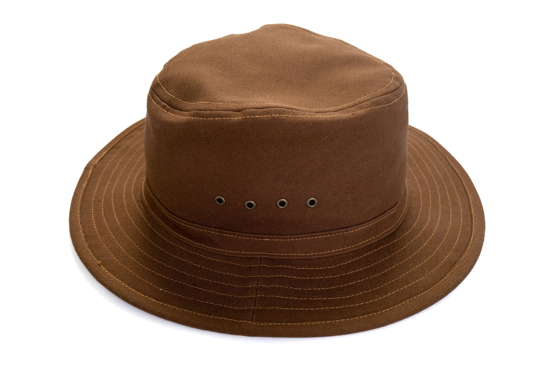 Freewheelers "Smokey Bear" Duck Canvas Hat (Brown)