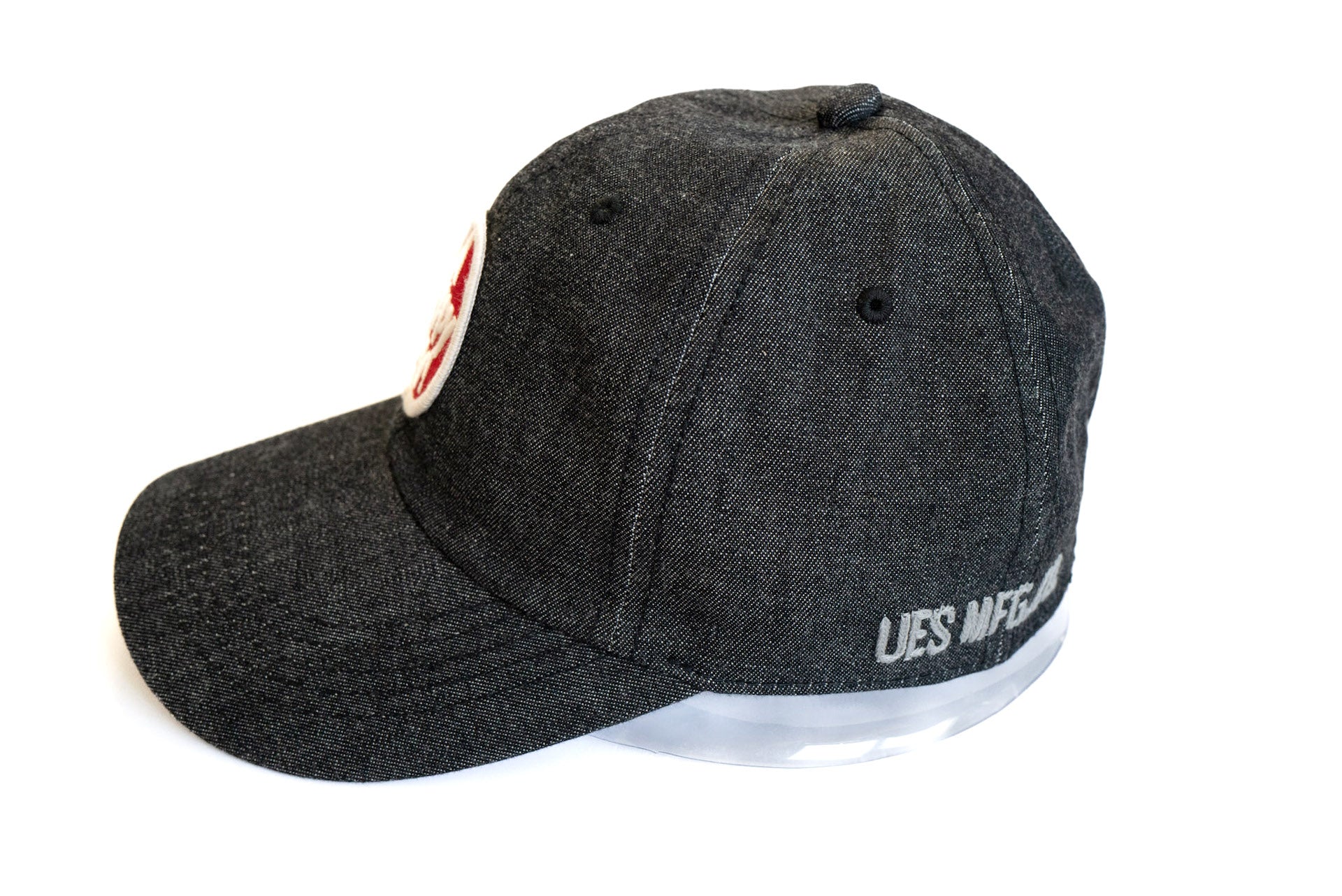 UES "A Happy Day" Black Denim Baseball Cap (Limited Run)